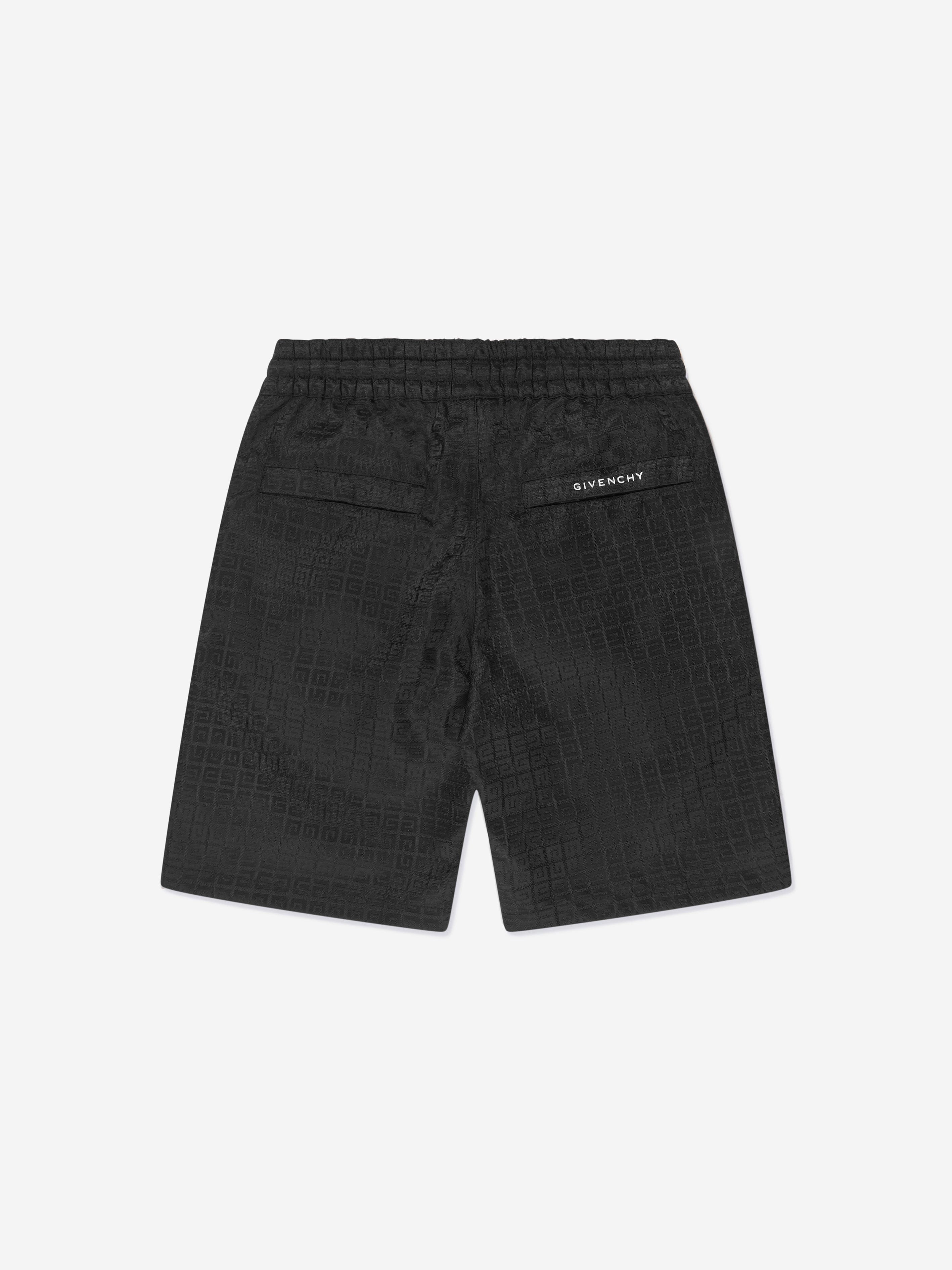 Givenchy Boys 4G Logo Bermuda Shorts