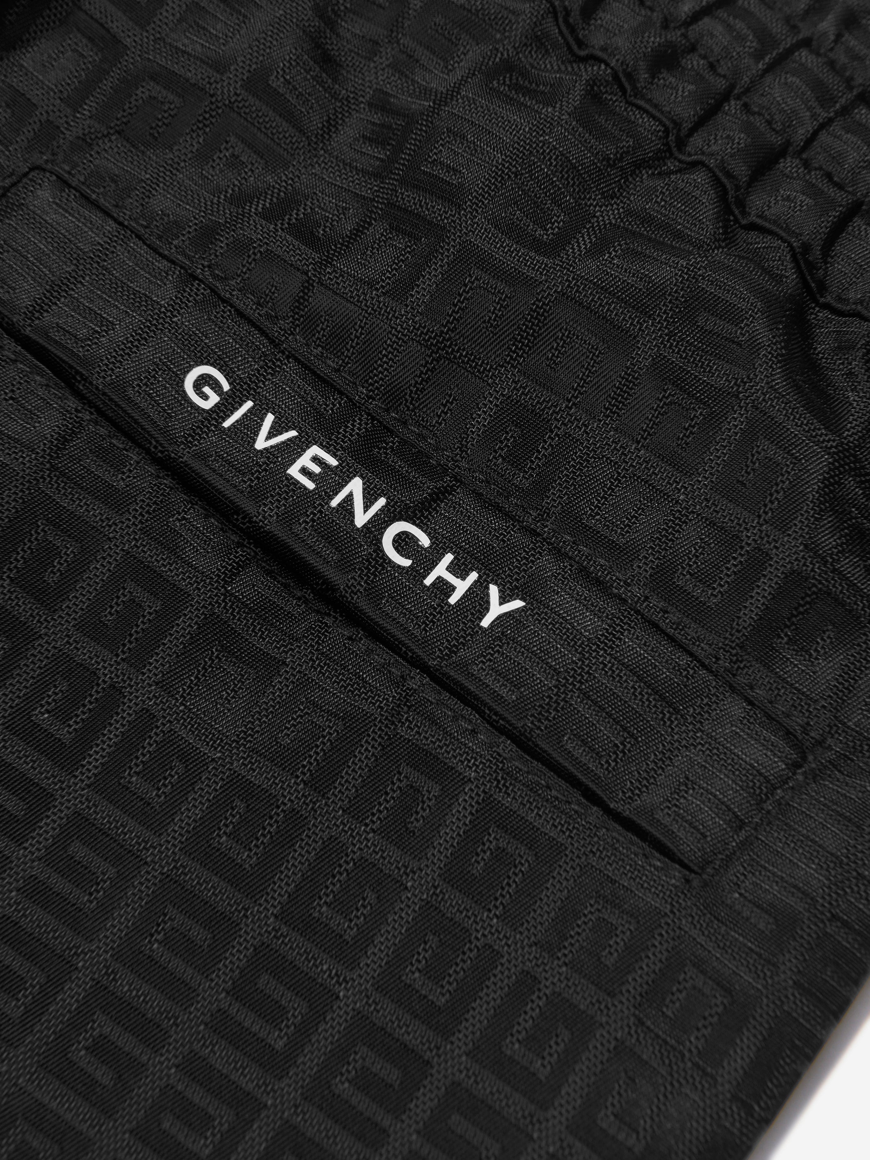 Givenchy Boys 4G Logo Bermuda Shorts