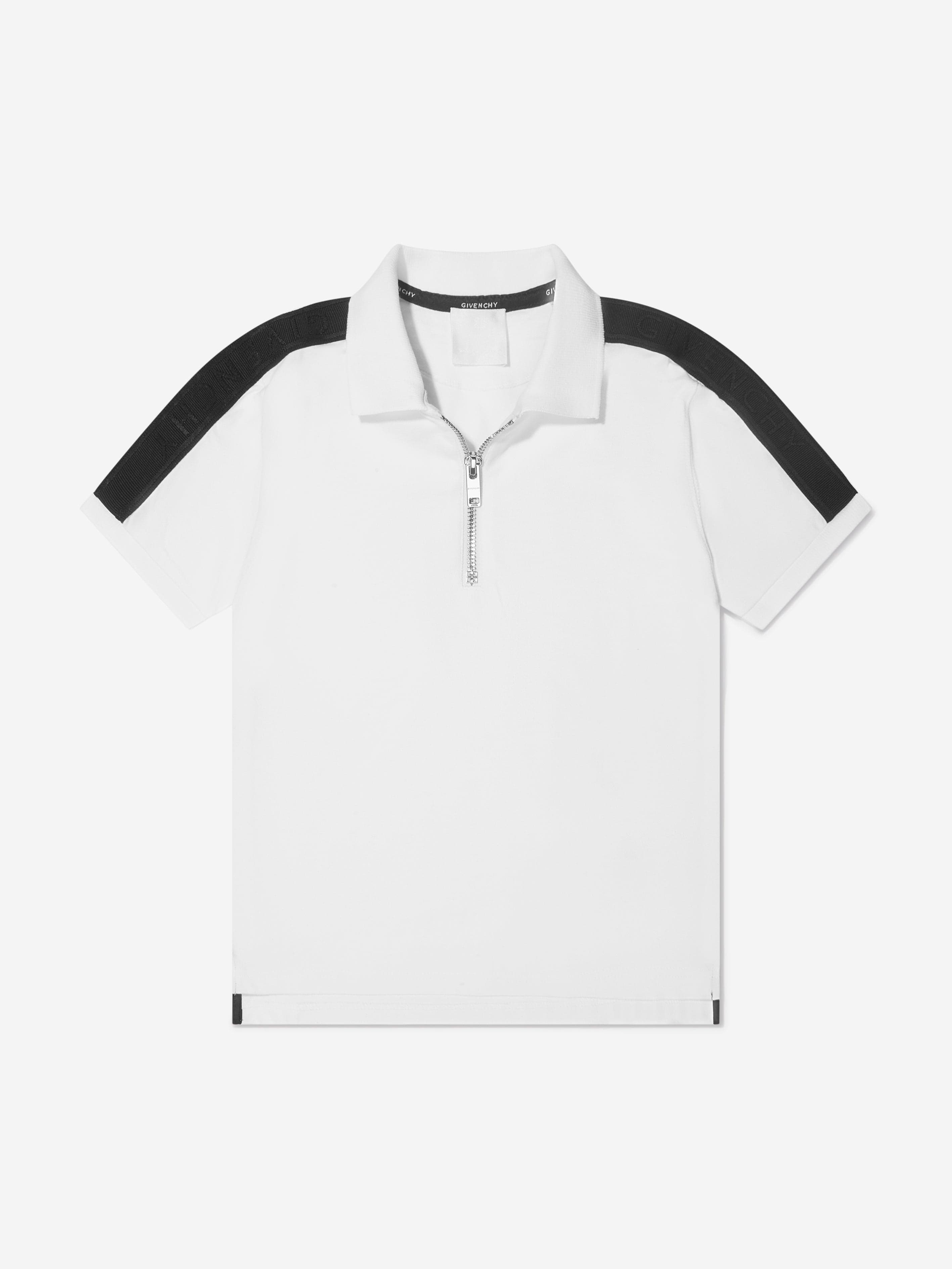 Givenchy Boys Cotton Pique Polo Shirt