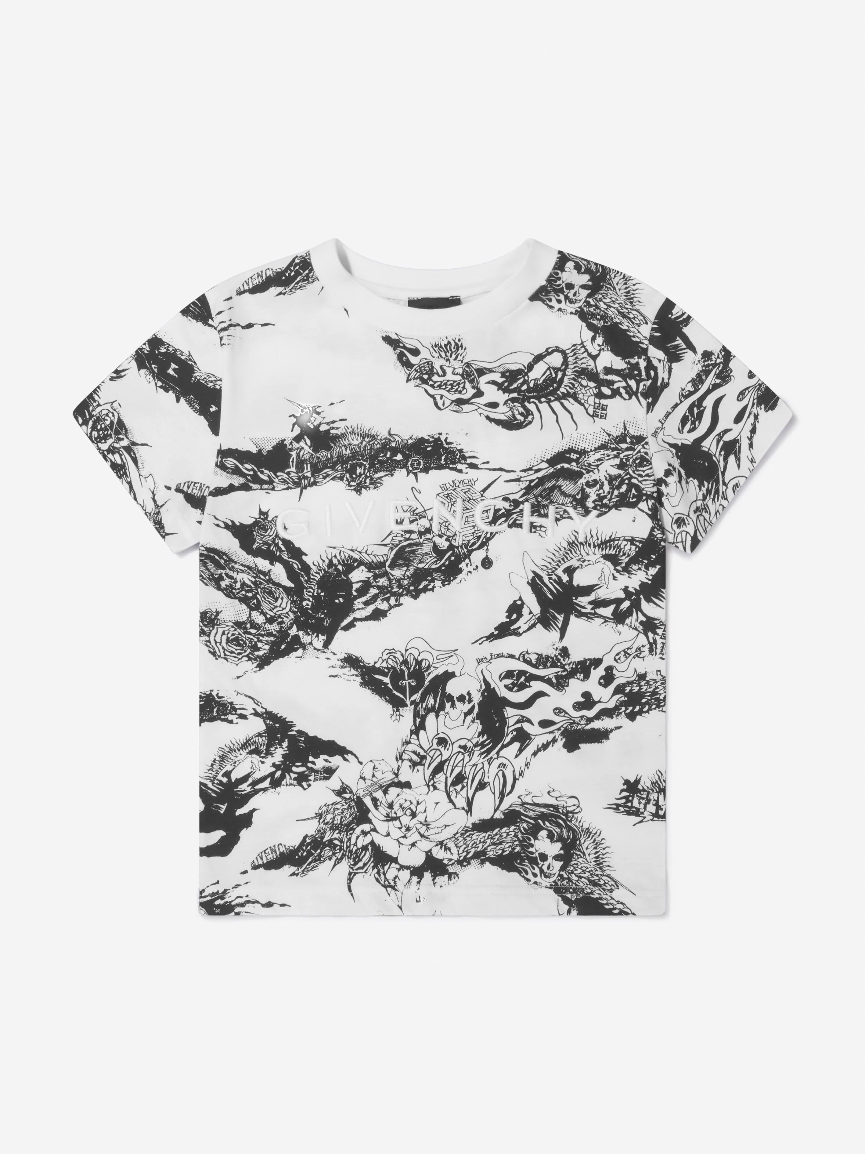 Givenchy Boys Cotton Jersey T-Shirt