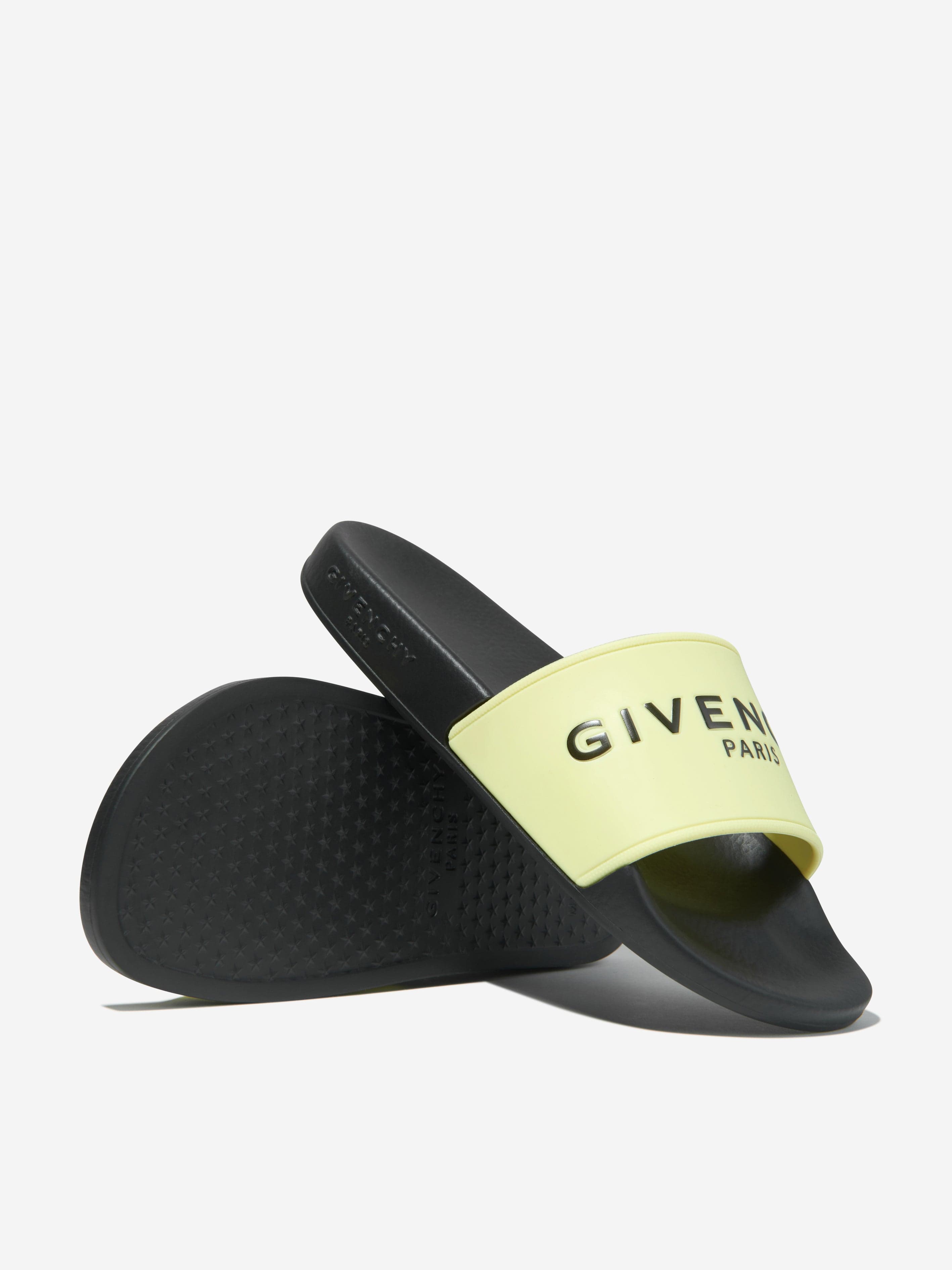 Givenchy Boys Embossed Logo Sliders