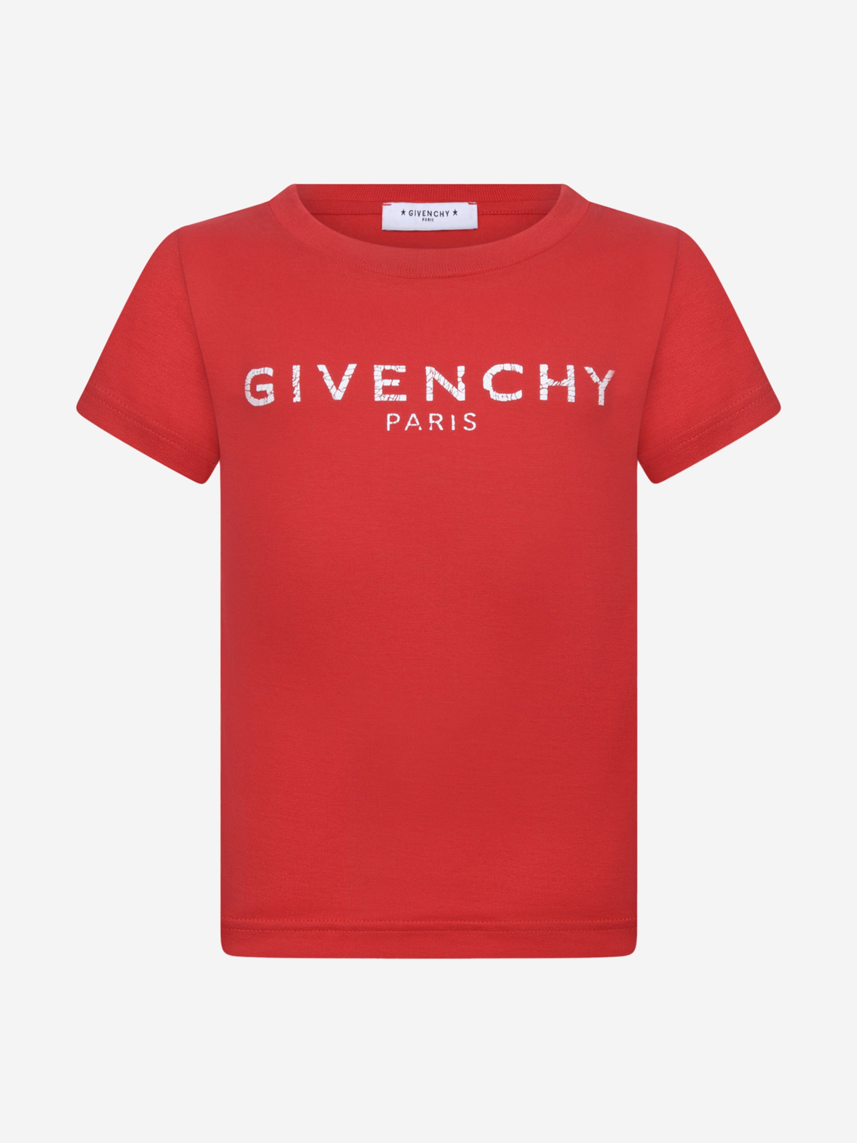 Givenchy Boys Logo Print T-Shirt