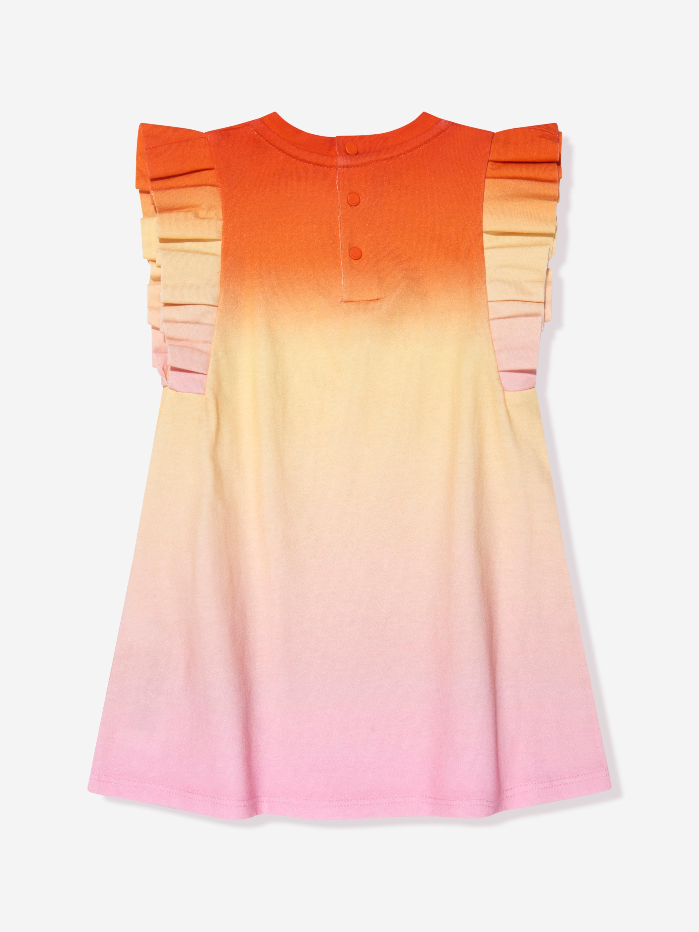 Givenchy Baby Girls Gradient Dress in Multicolour