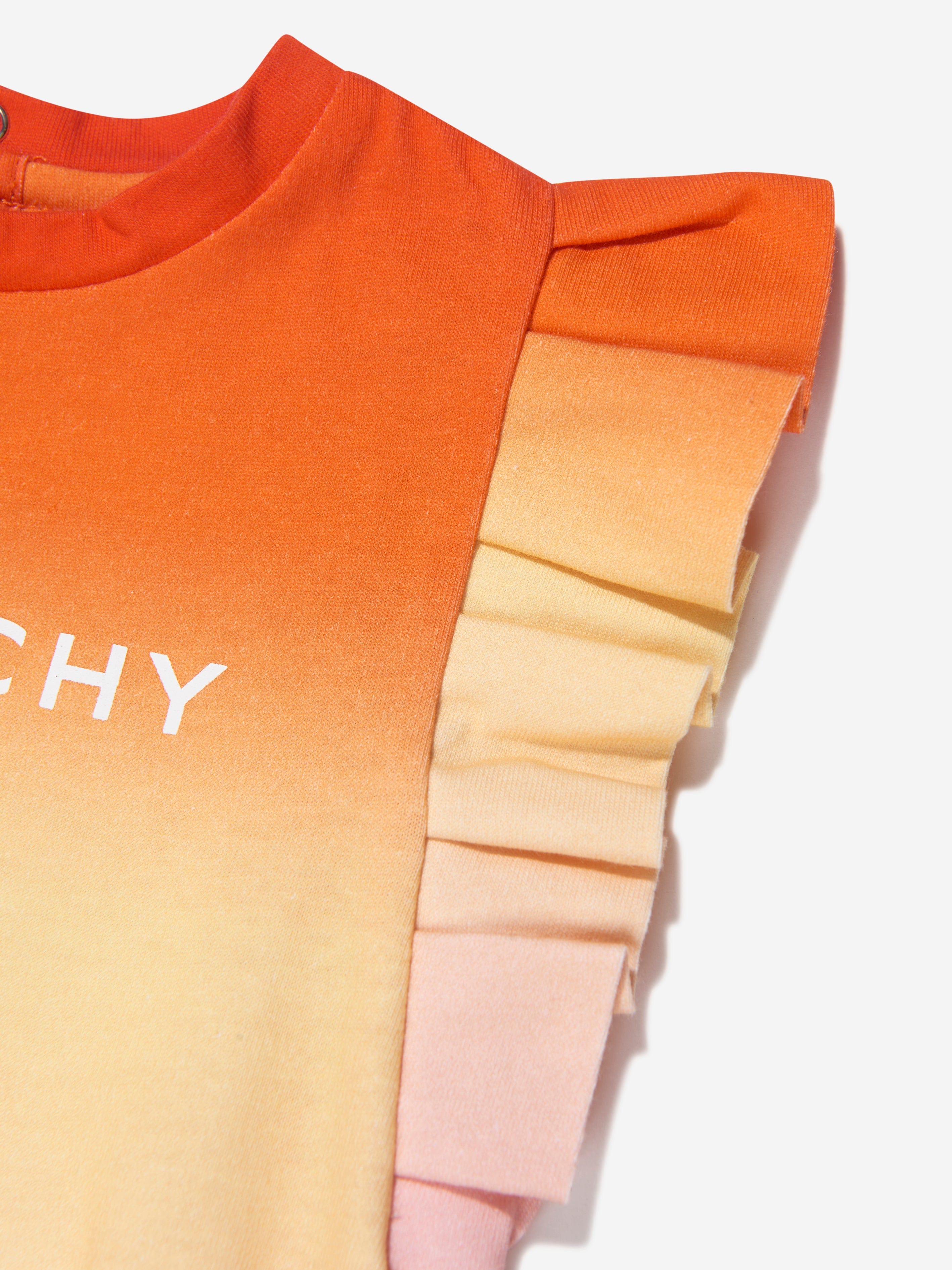 Givenchy Baby Girls Gradient Dress in Multicolour