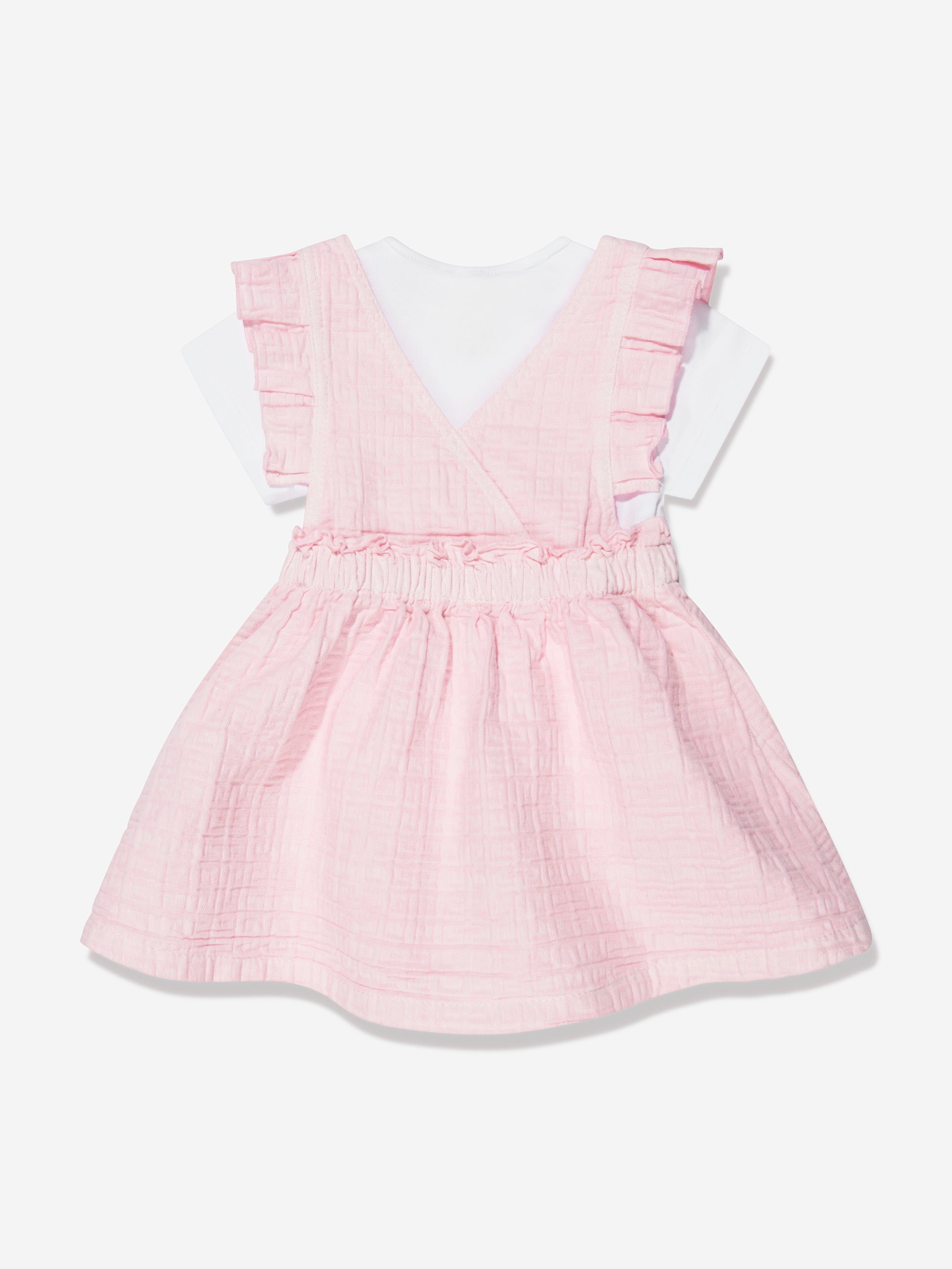 Givenchy Baby Girls T-Shirt And Dress Set in Pink