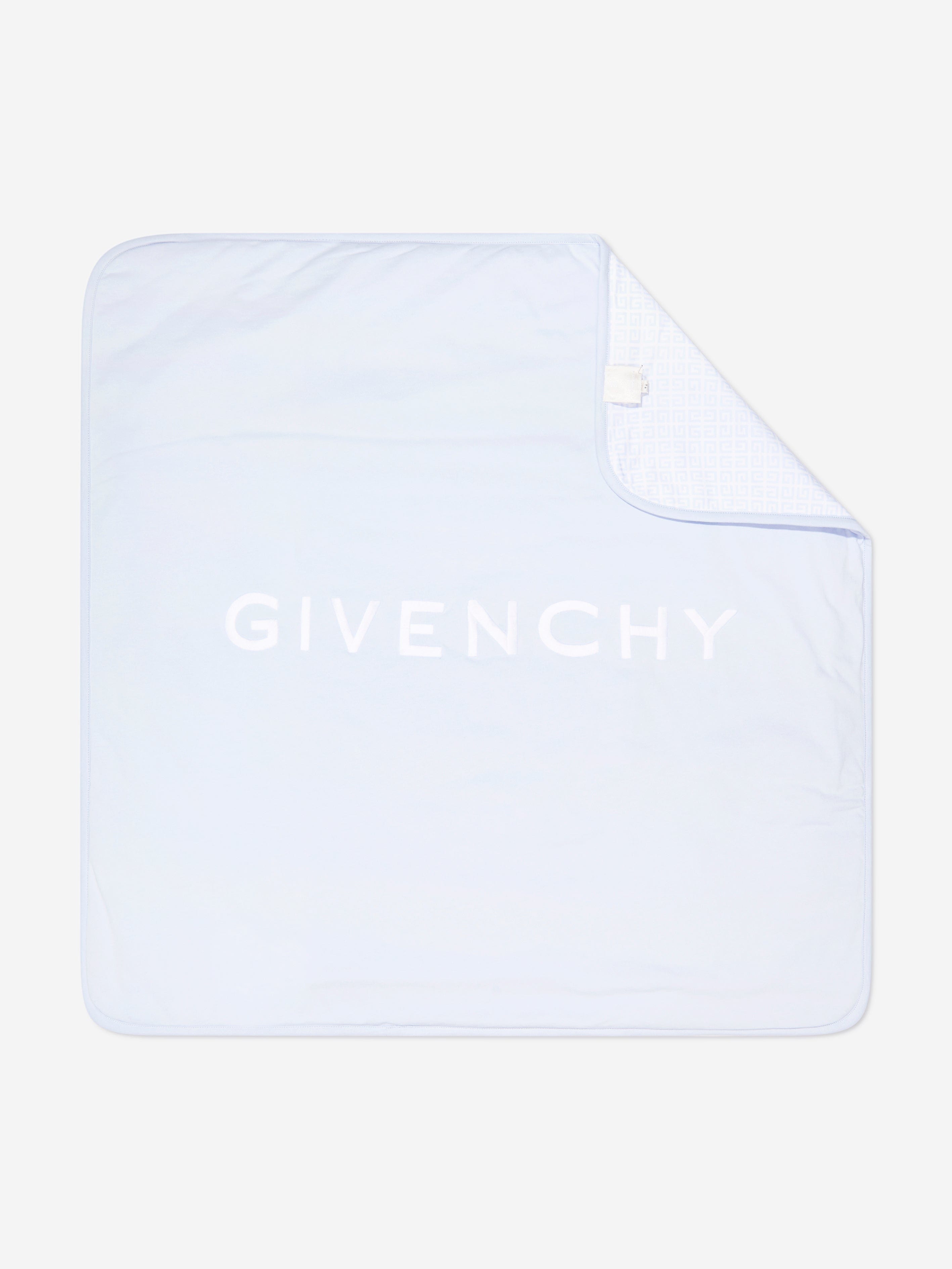 Givenchy Baby Boys Embroidered Logo Blanket in Blue