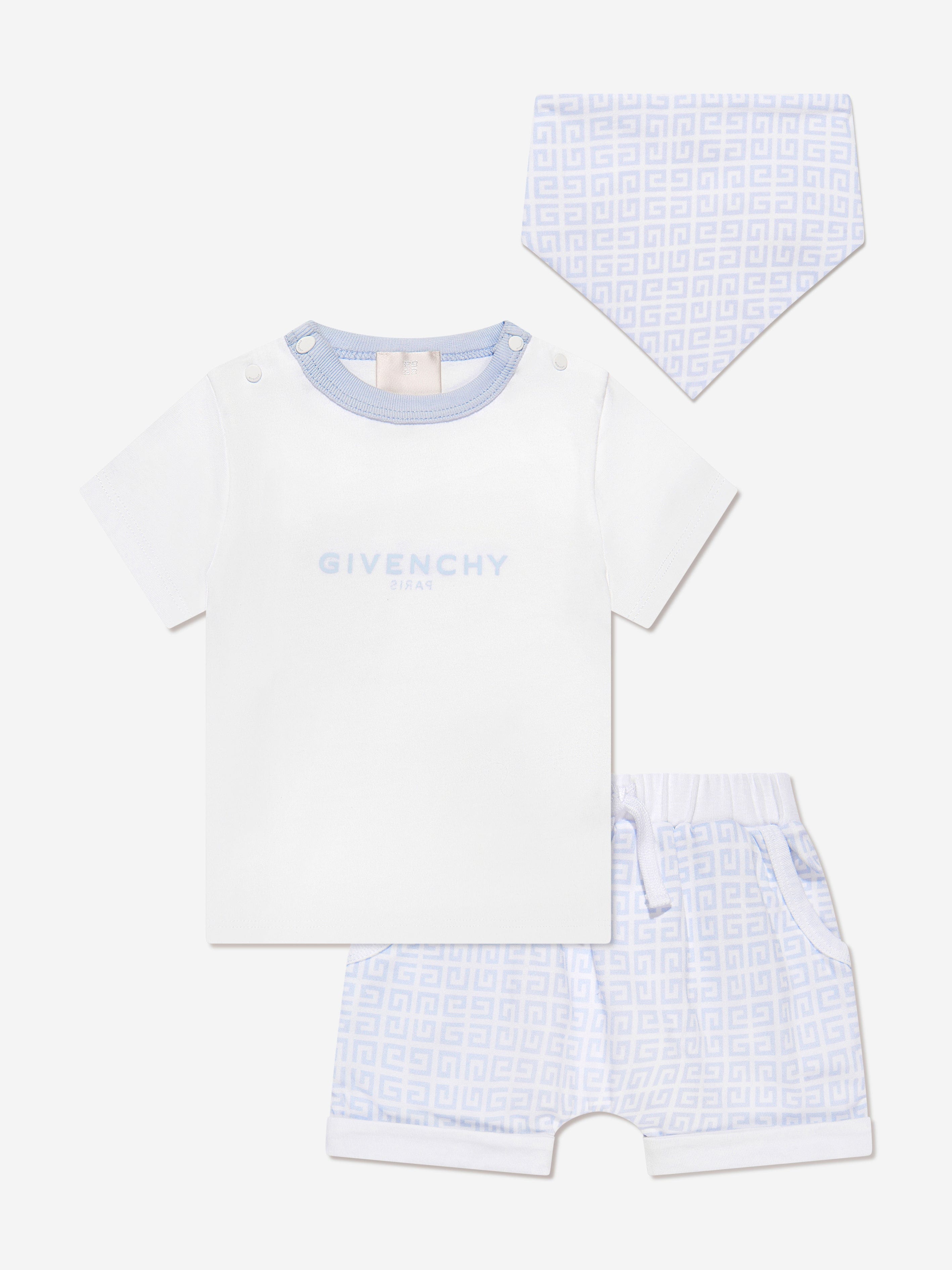 Givenchy Baby Boys Outfit Set (3 Piece) in Blue