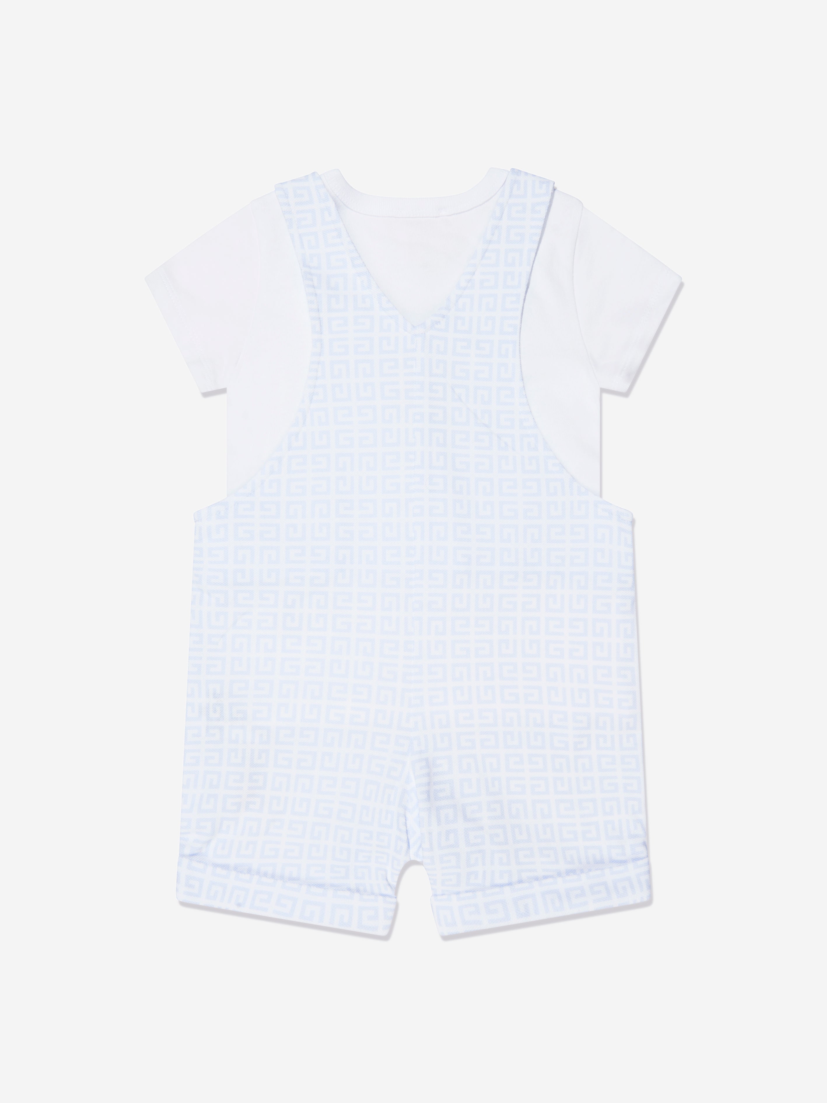 Givenchy Baby Boys T-Shirt And Dungarees Set in Blue