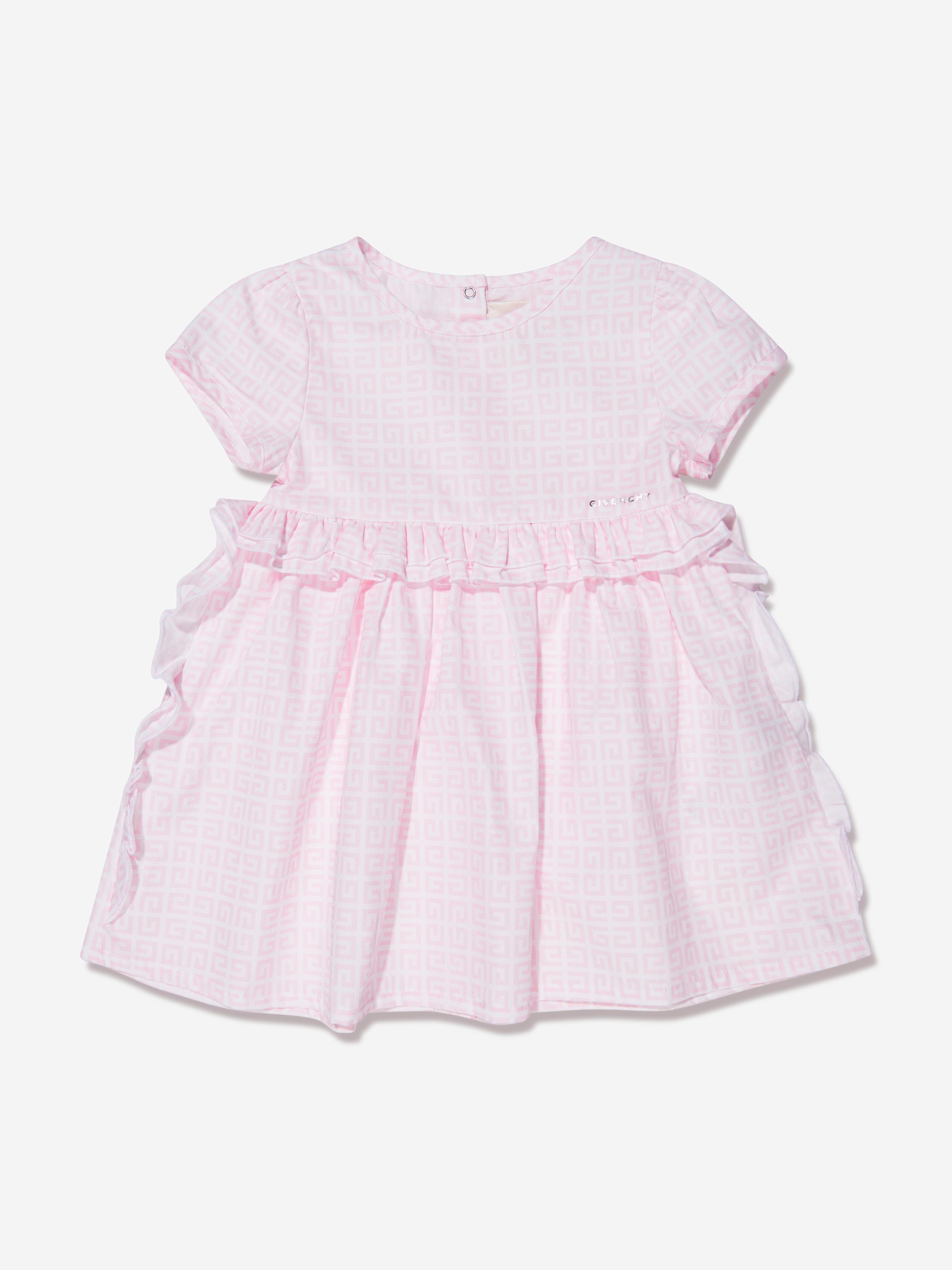 Givenchy Baby Girls Dress And Headband Set in Pink