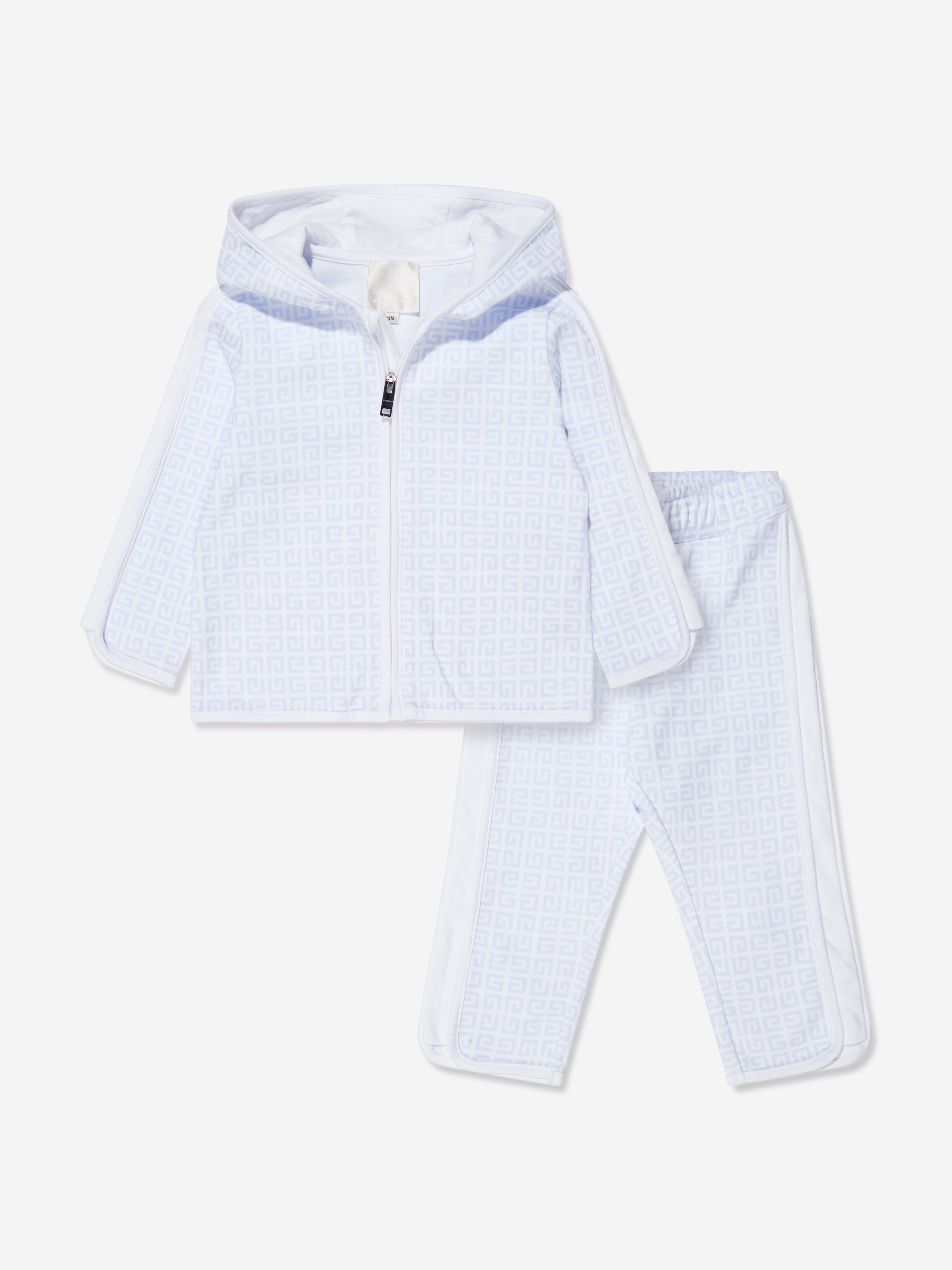 Givenchy Baby Boys 4G Logo Tracksuit in Blue