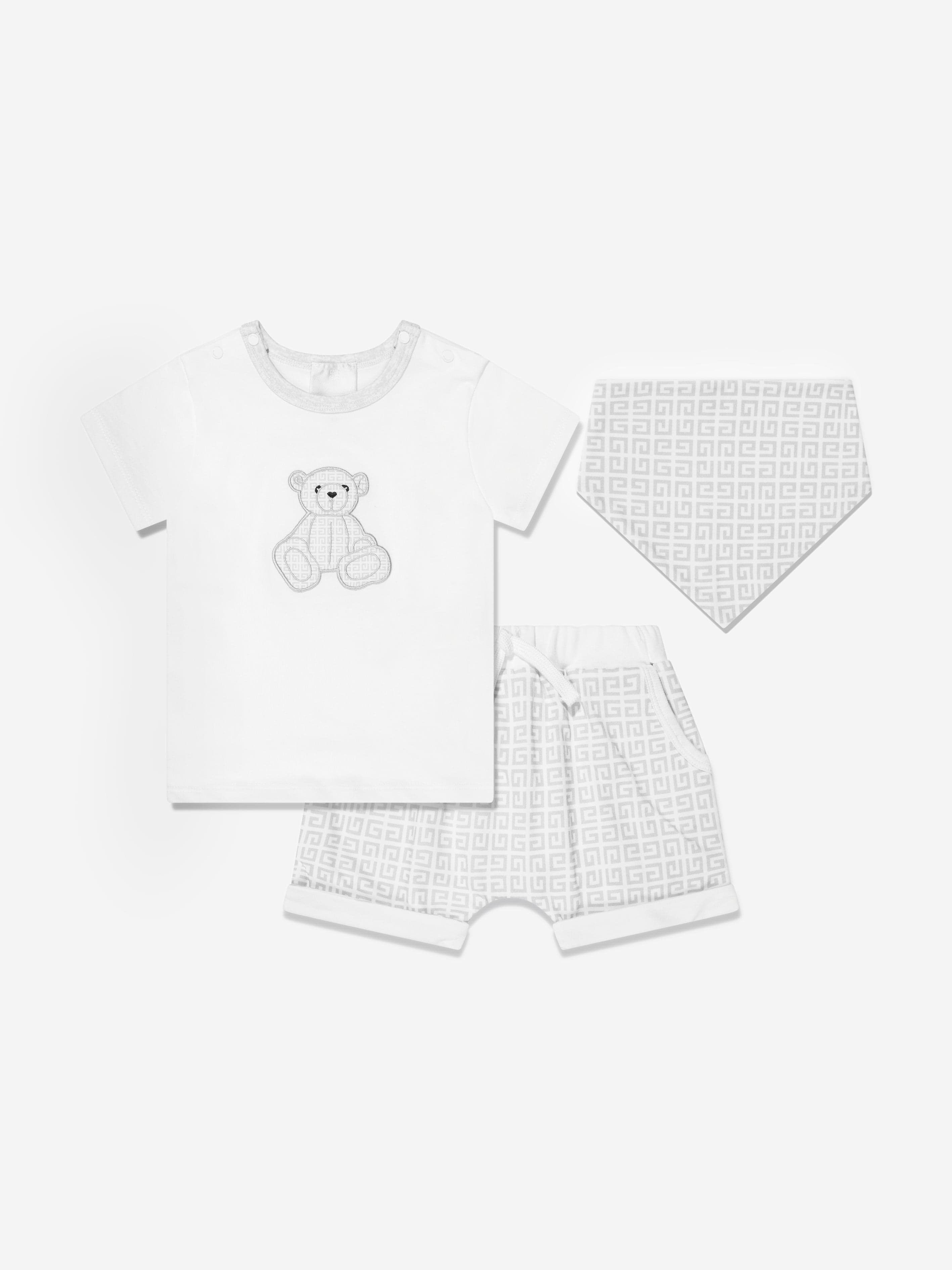 Givenchy Baby Outfit Set (3 Piece) in White