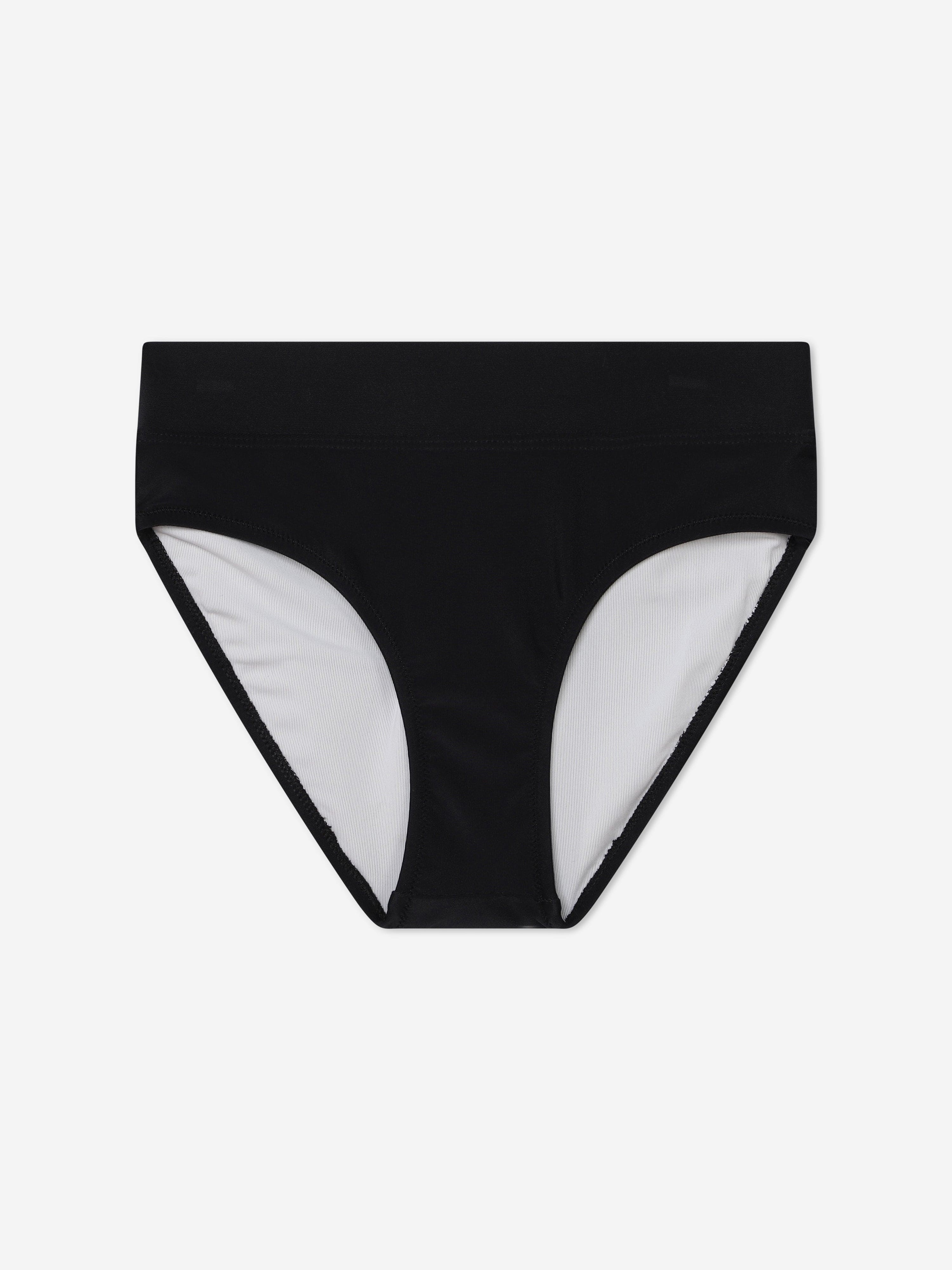 Givenchy Girls Logo Print Bikini in Black