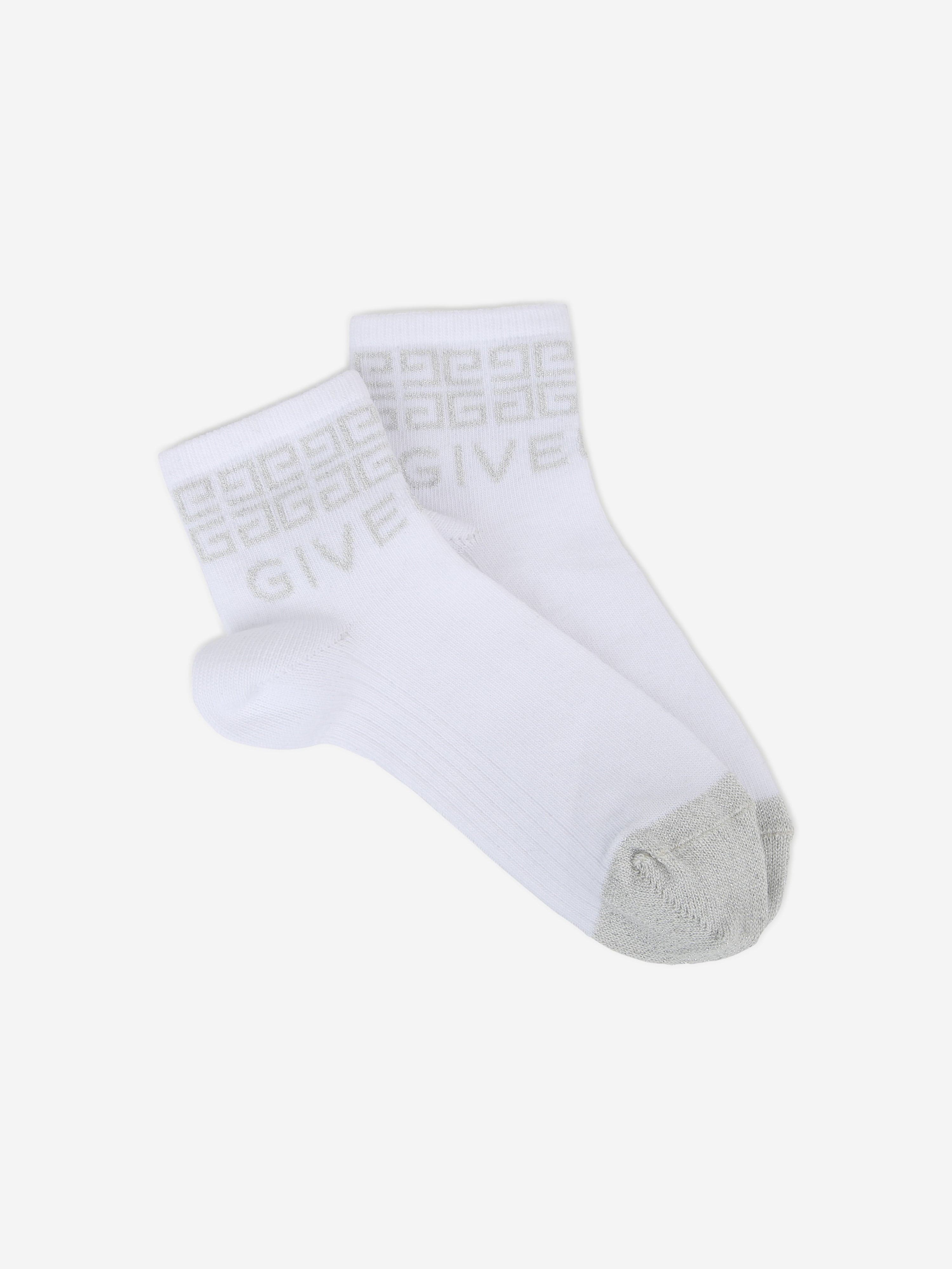 Givenchy Girls Set Of 2 Socks in Multicolour