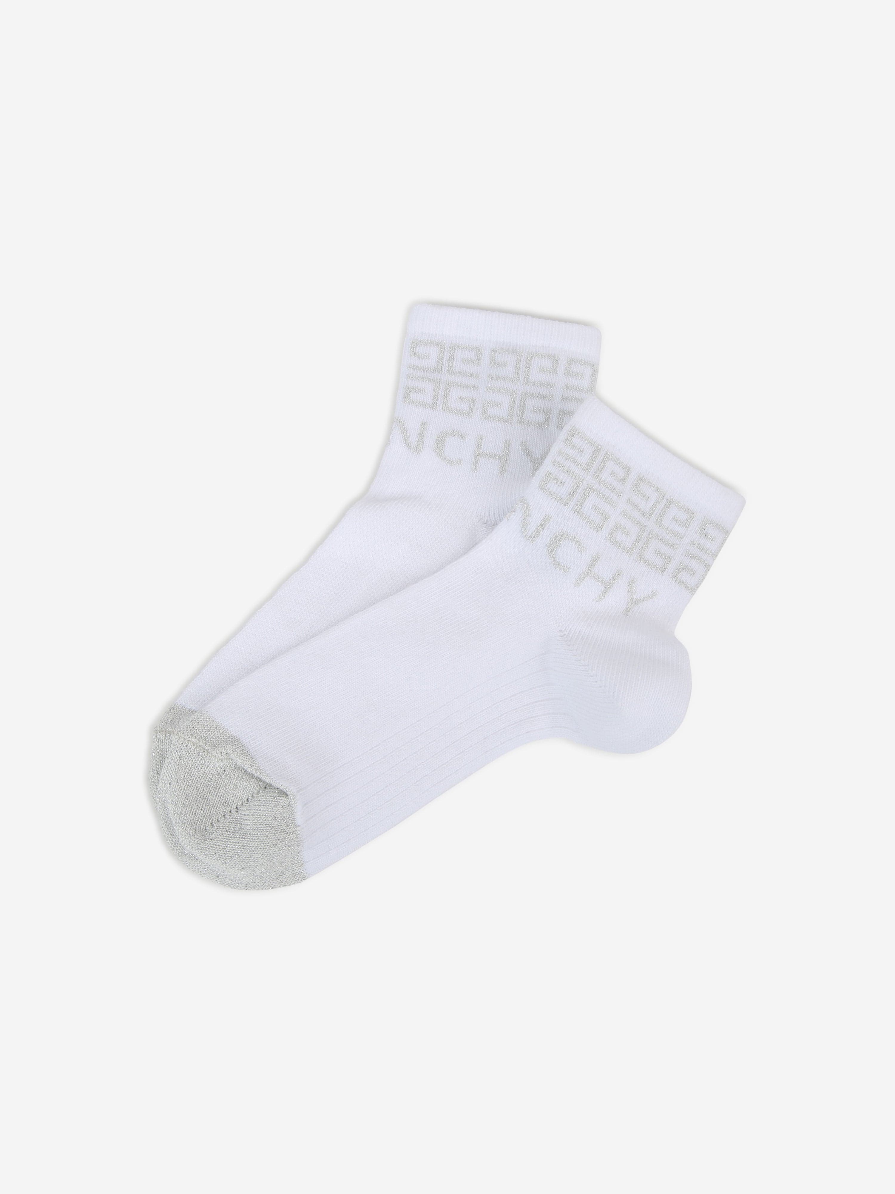 Givenchy Girls Set Of 2 Socks in Multicolour