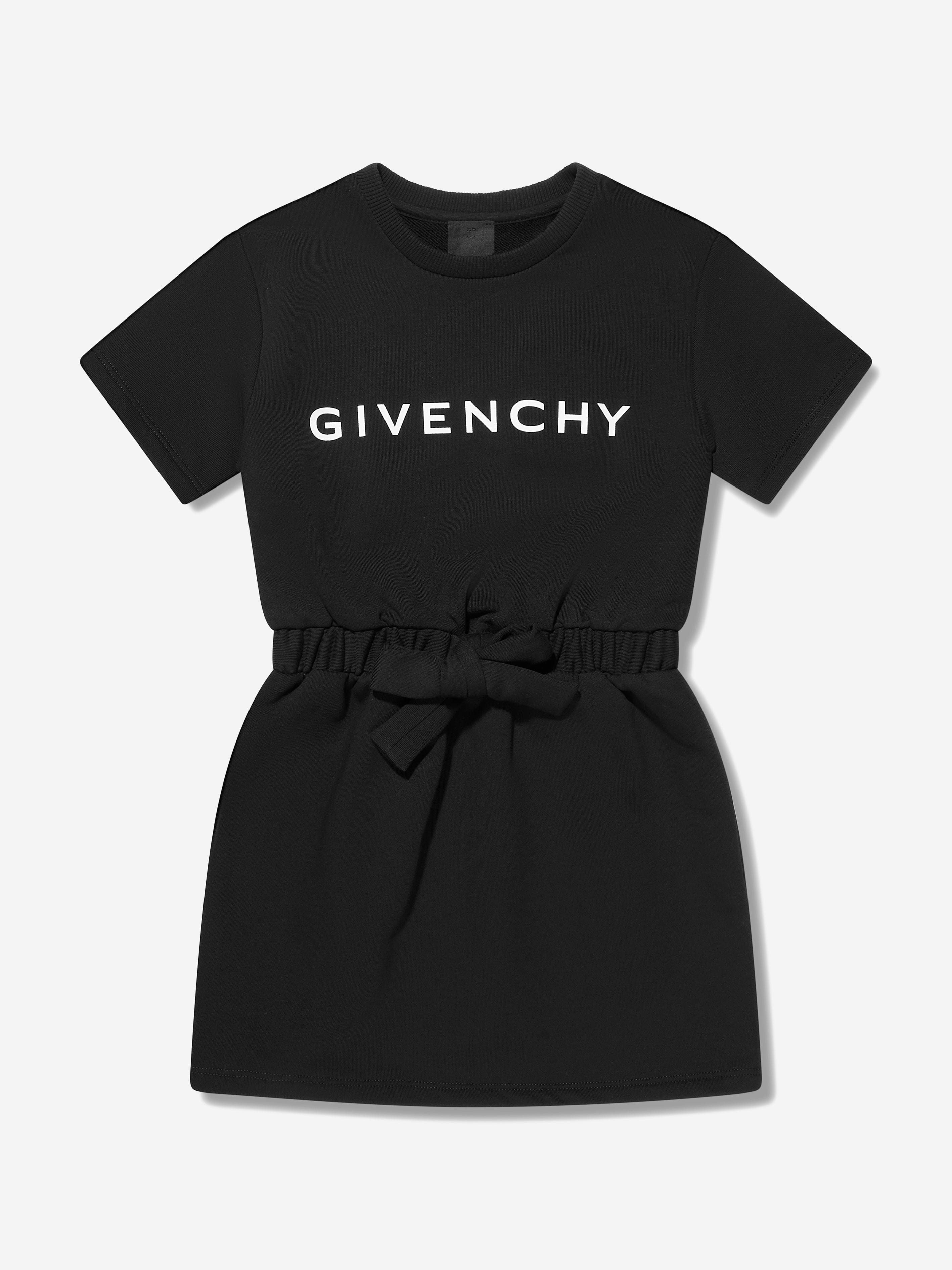 Givenchy Girls Logo Sweater Dress in Black