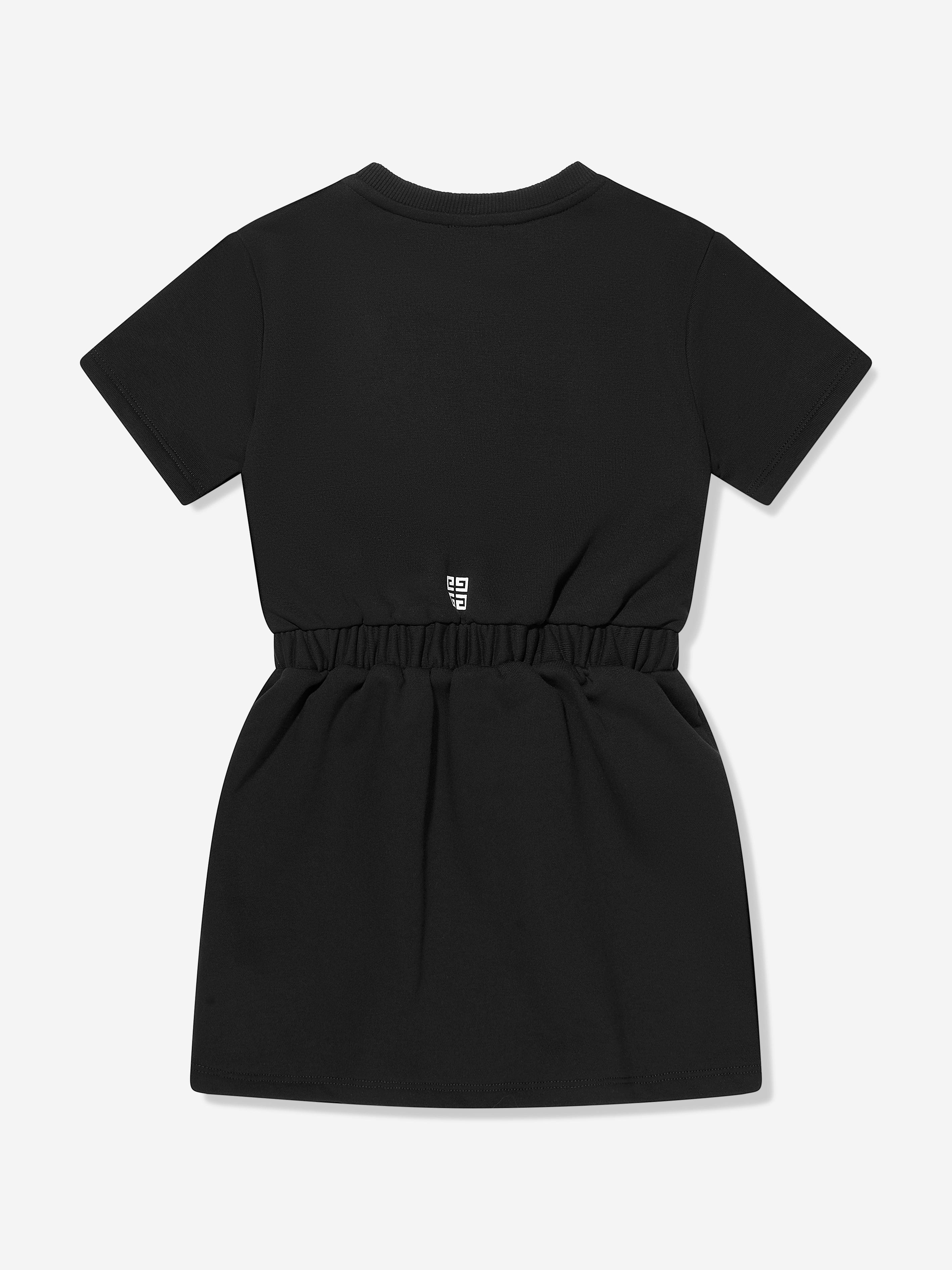 Givenchy Girls Logo Sweater Dress in Black