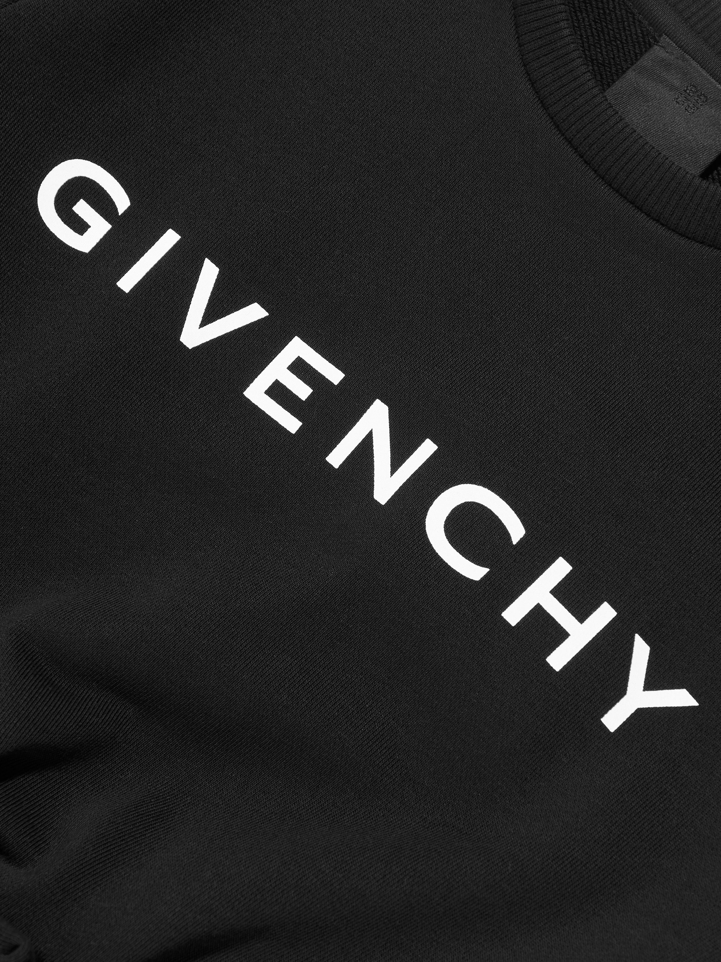 Givenchy Girls Logo Sweater Dress in Black