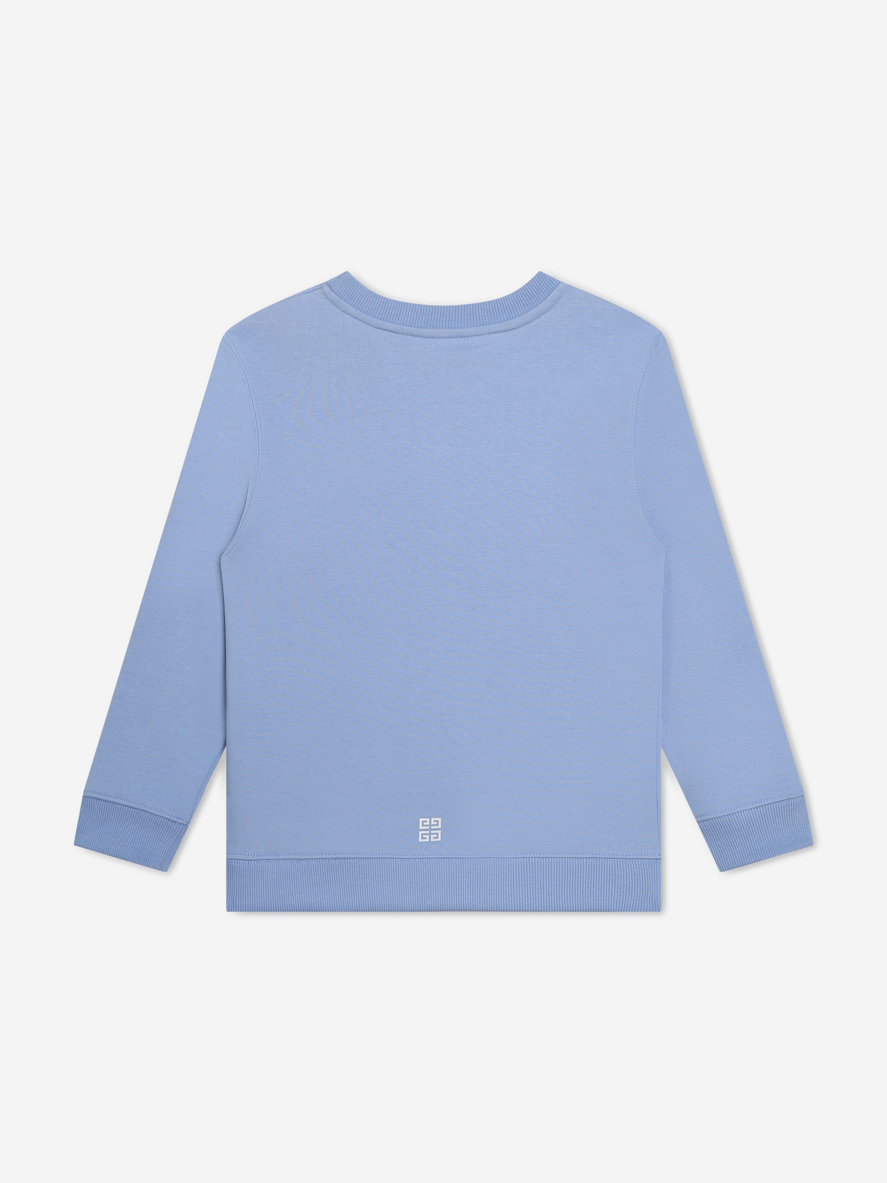 Givenchy Boys Logo Print Sweatshirt in Blue