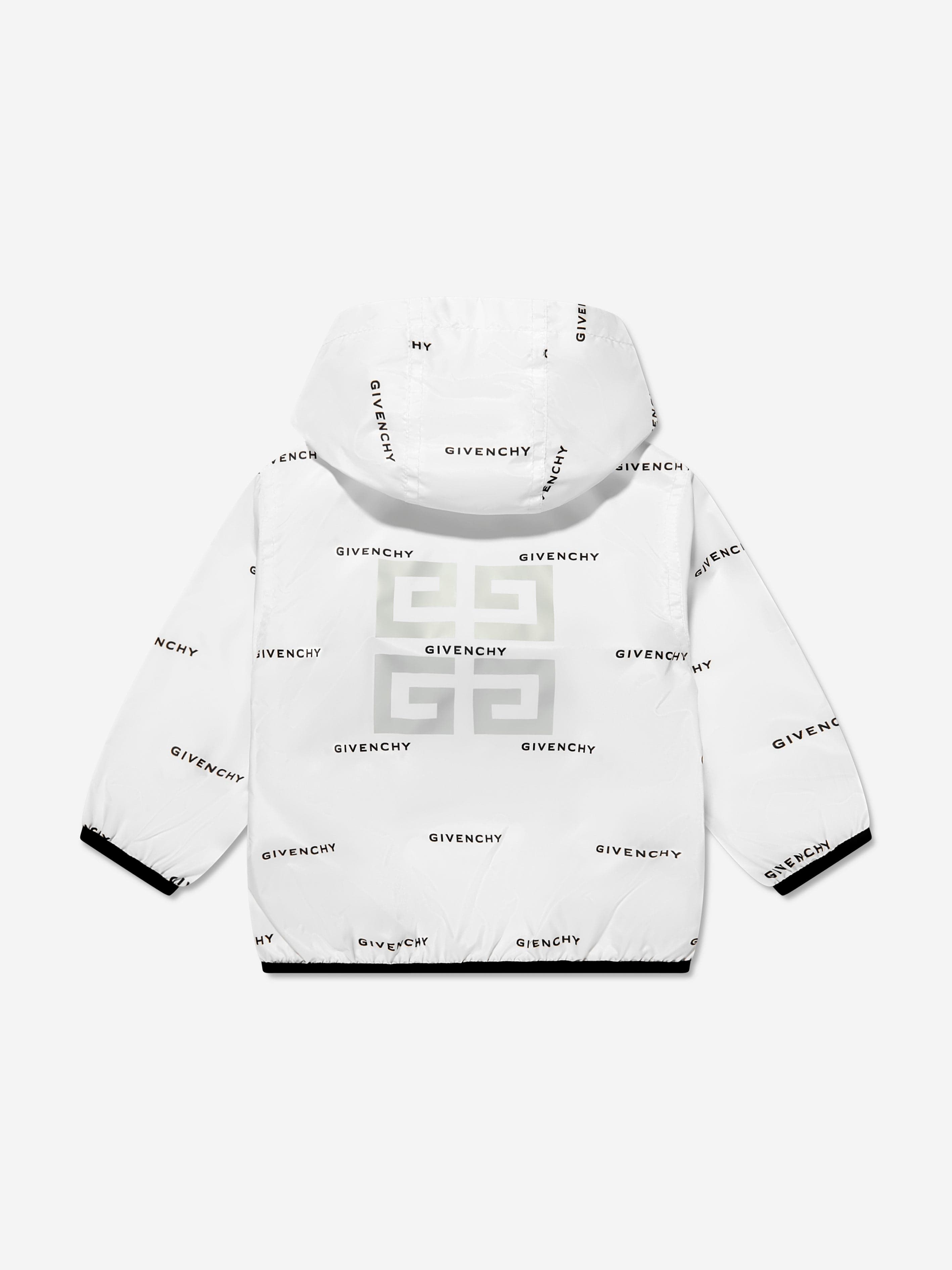 Givenchy Baby Boys Hooded Windbreaker in White