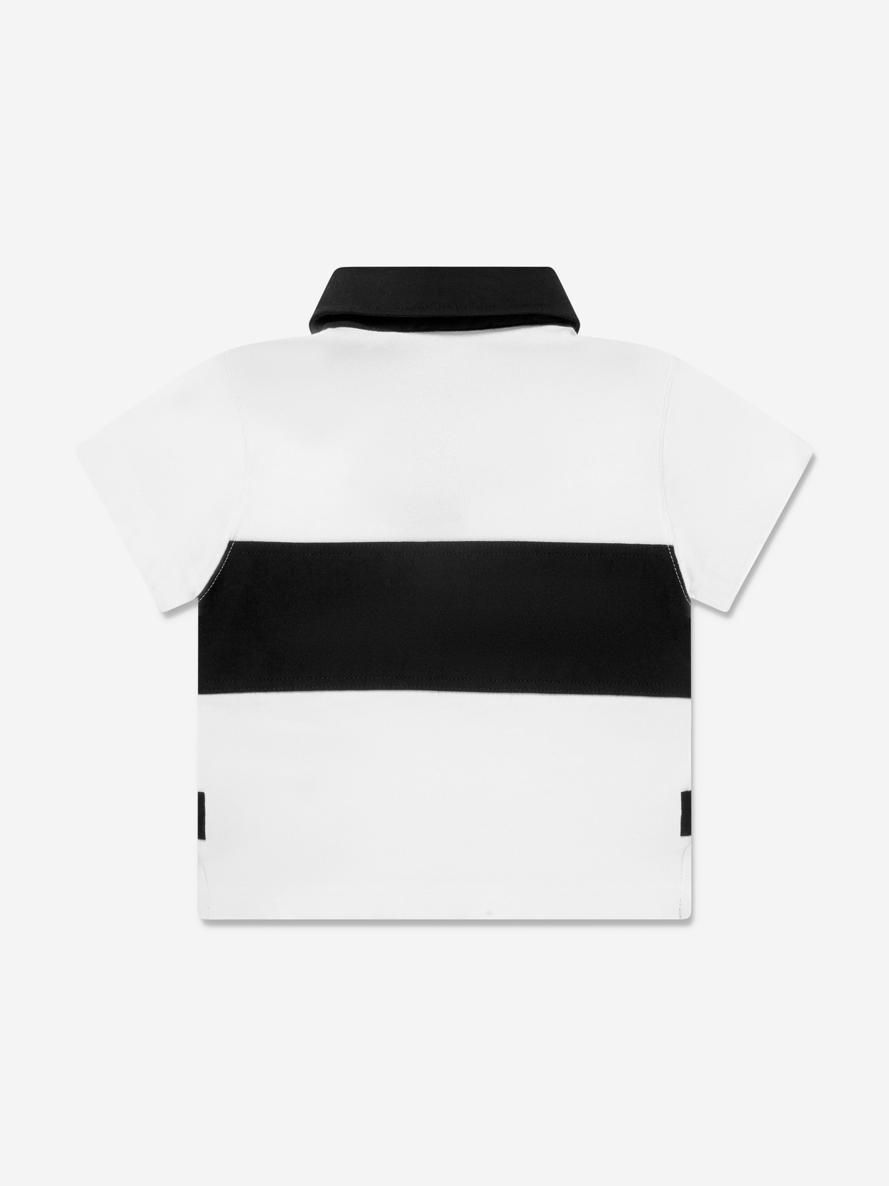 Givenchy Baby Boys Logo Polo Shirt in White