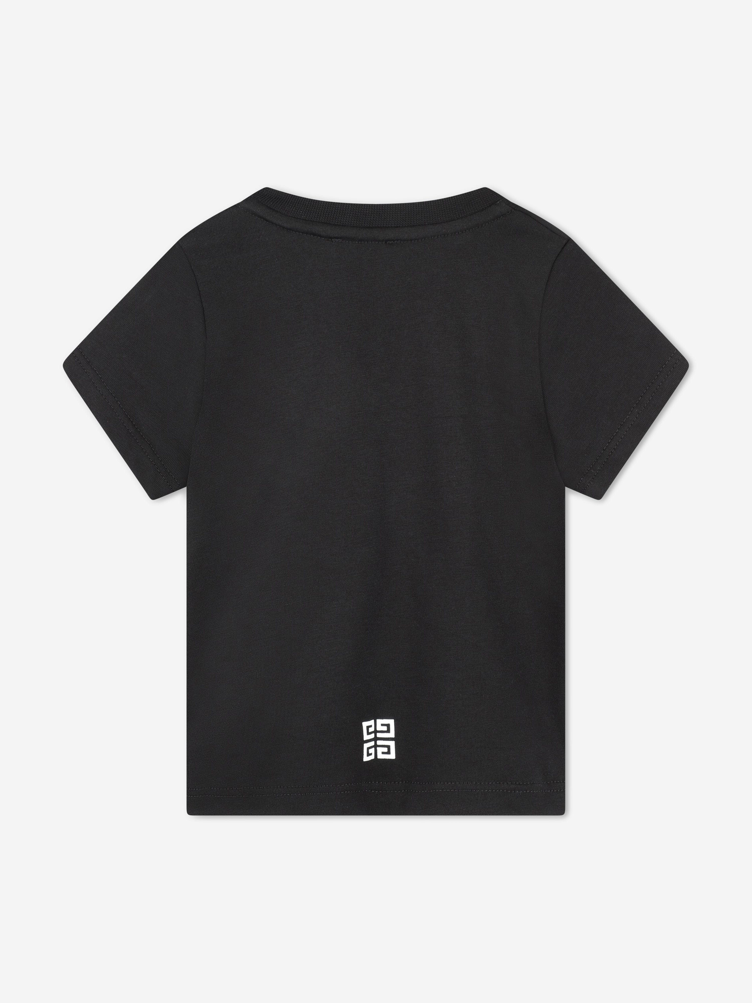 Givenchy Baby Boys Logo Print T-Shirt in Black