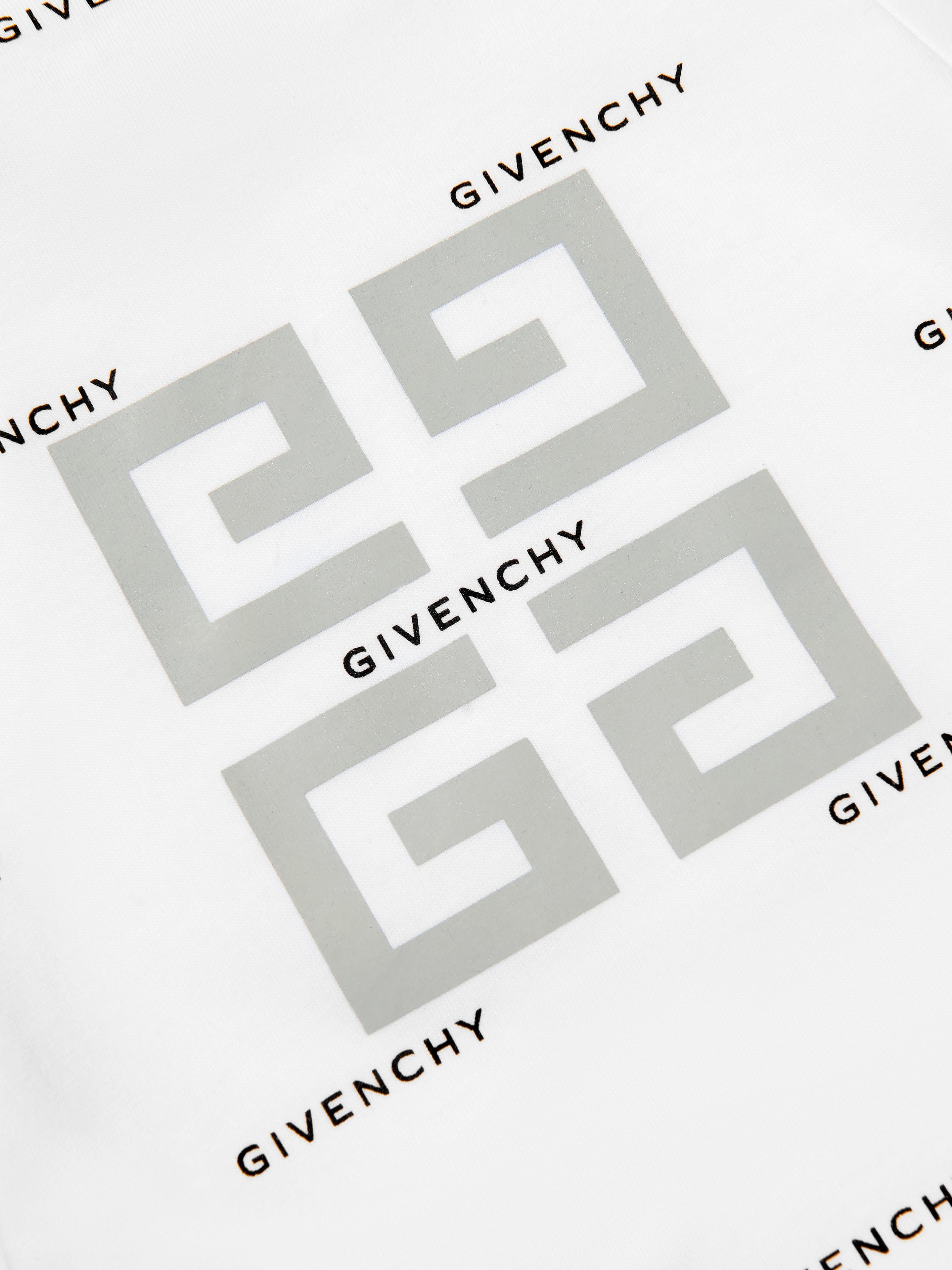 Givenchy Baby Boys Logo Print T-Shirt in White