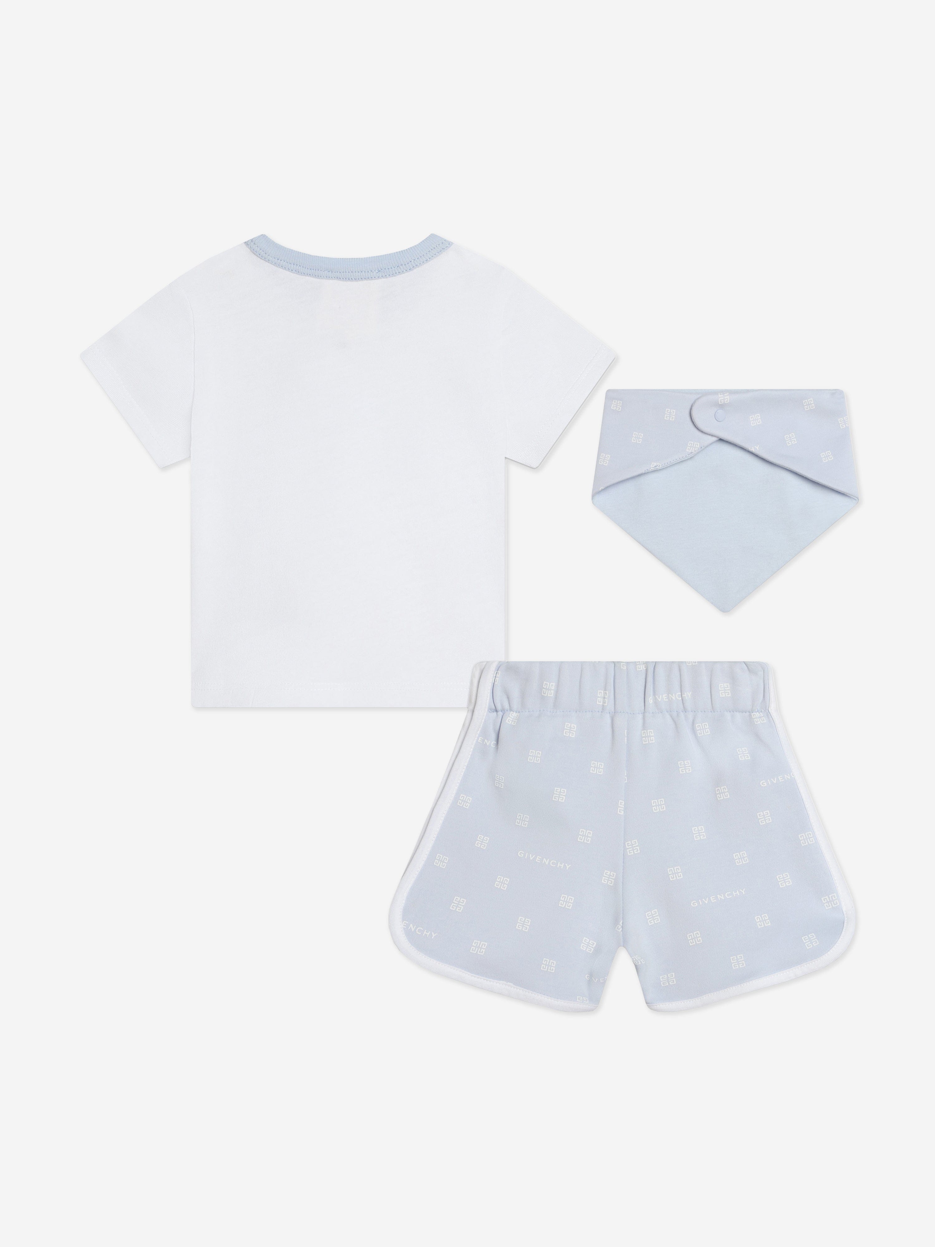 Givenchy Baby Boys 3 Piece Gift Set in Blue