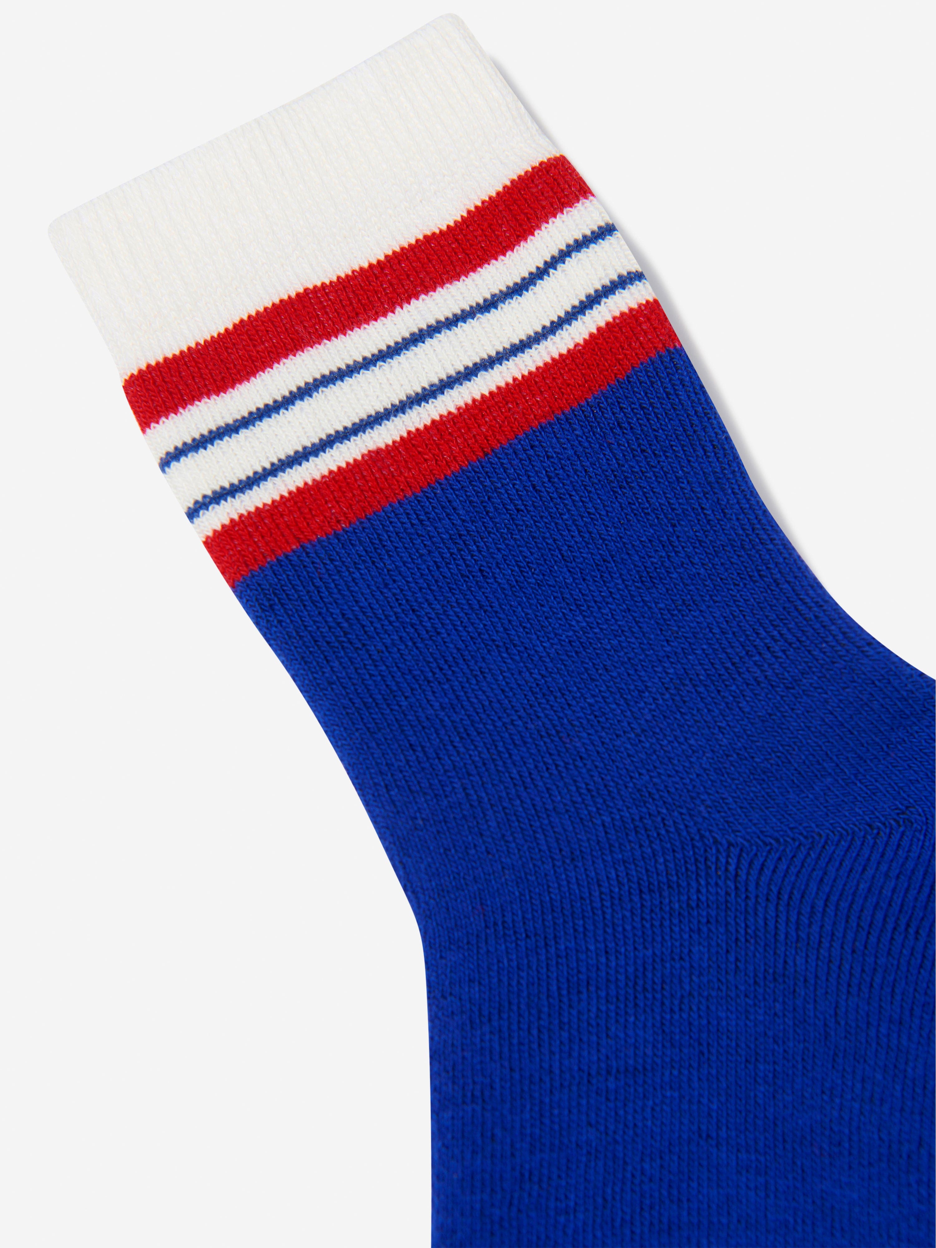 Gucci Baby Interlocking G Socks in Blue