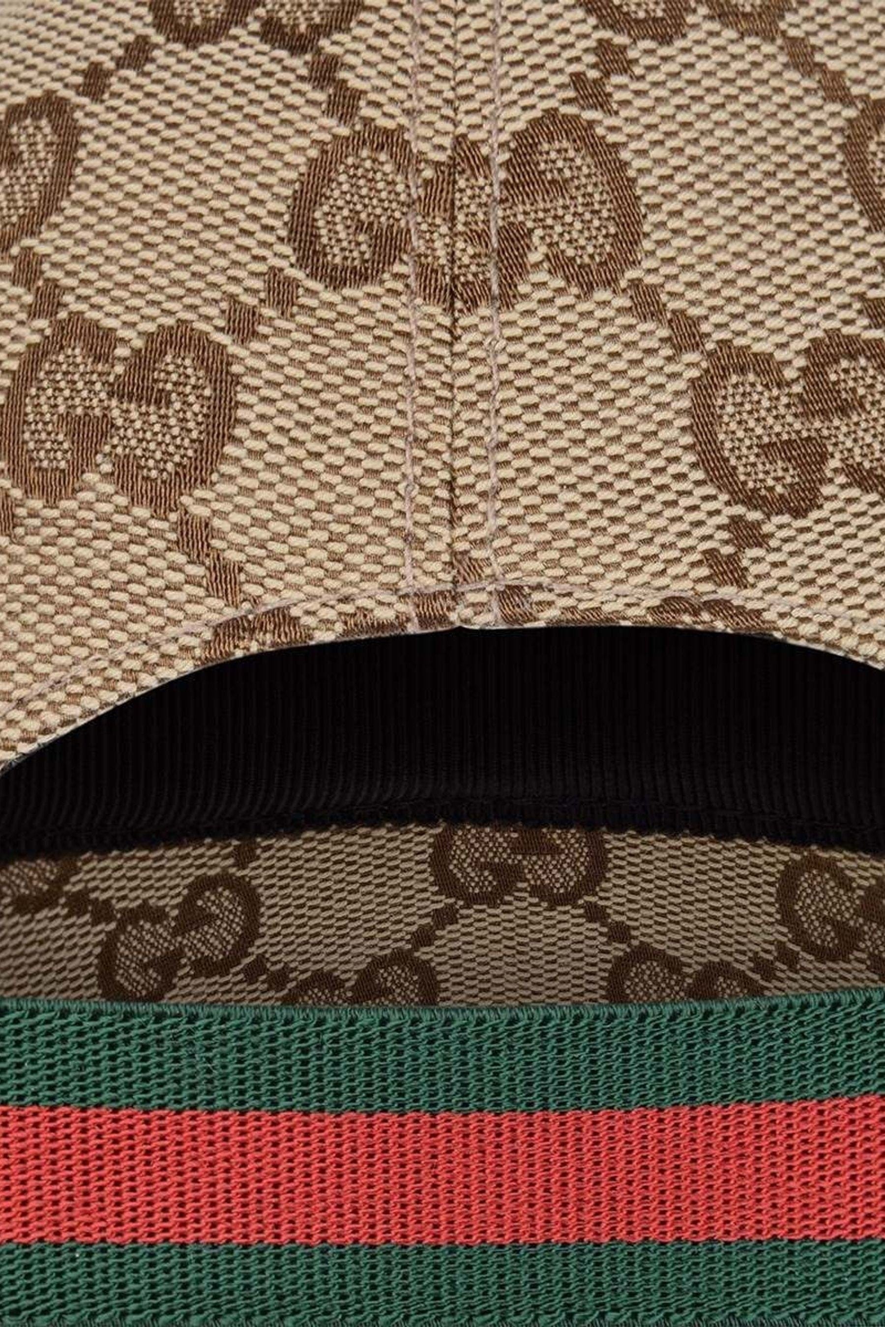 Gucci Kids Original GG Canvas Cap in Brown