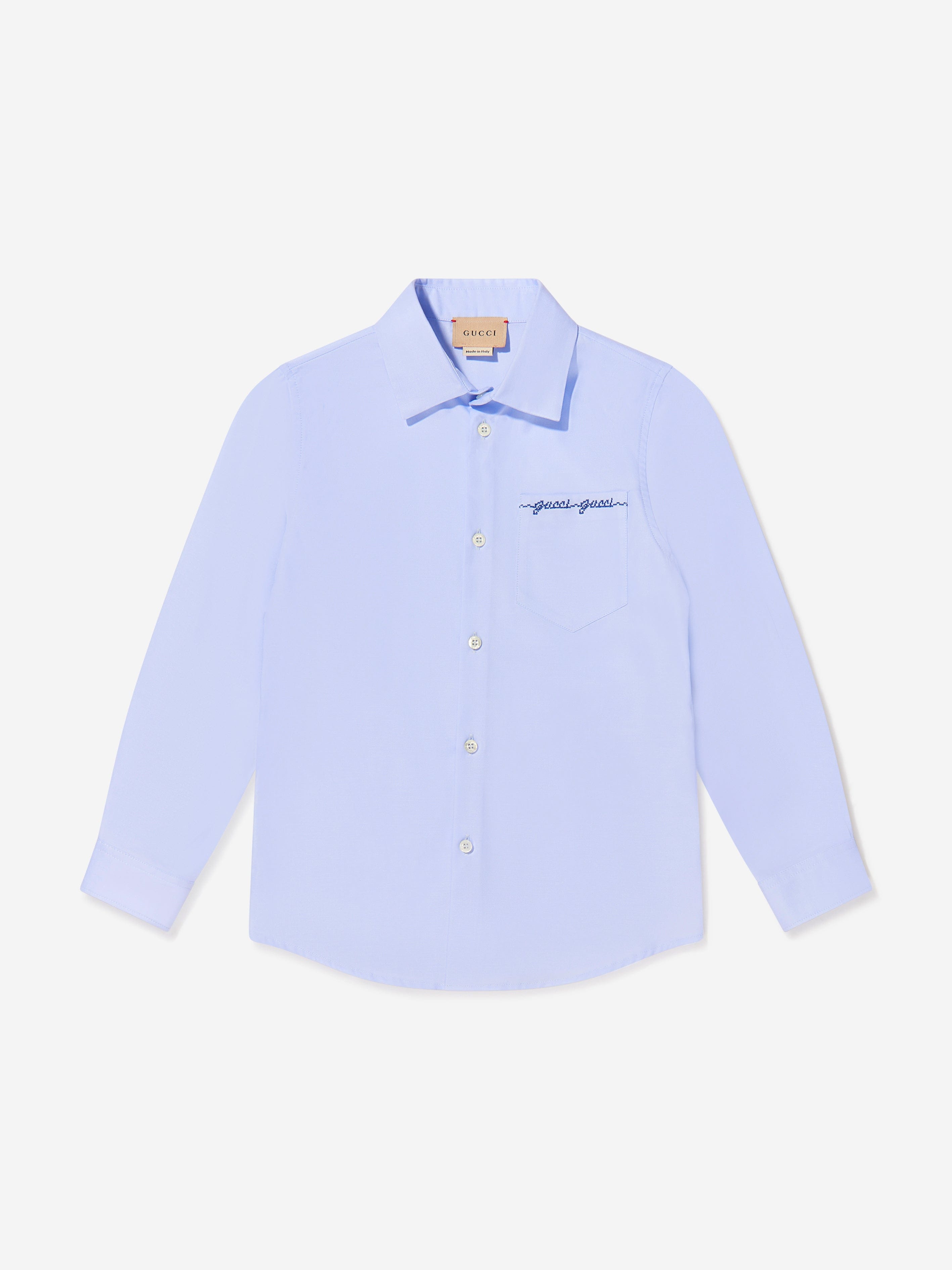 Gucci Boys Logo Pocket Shirt