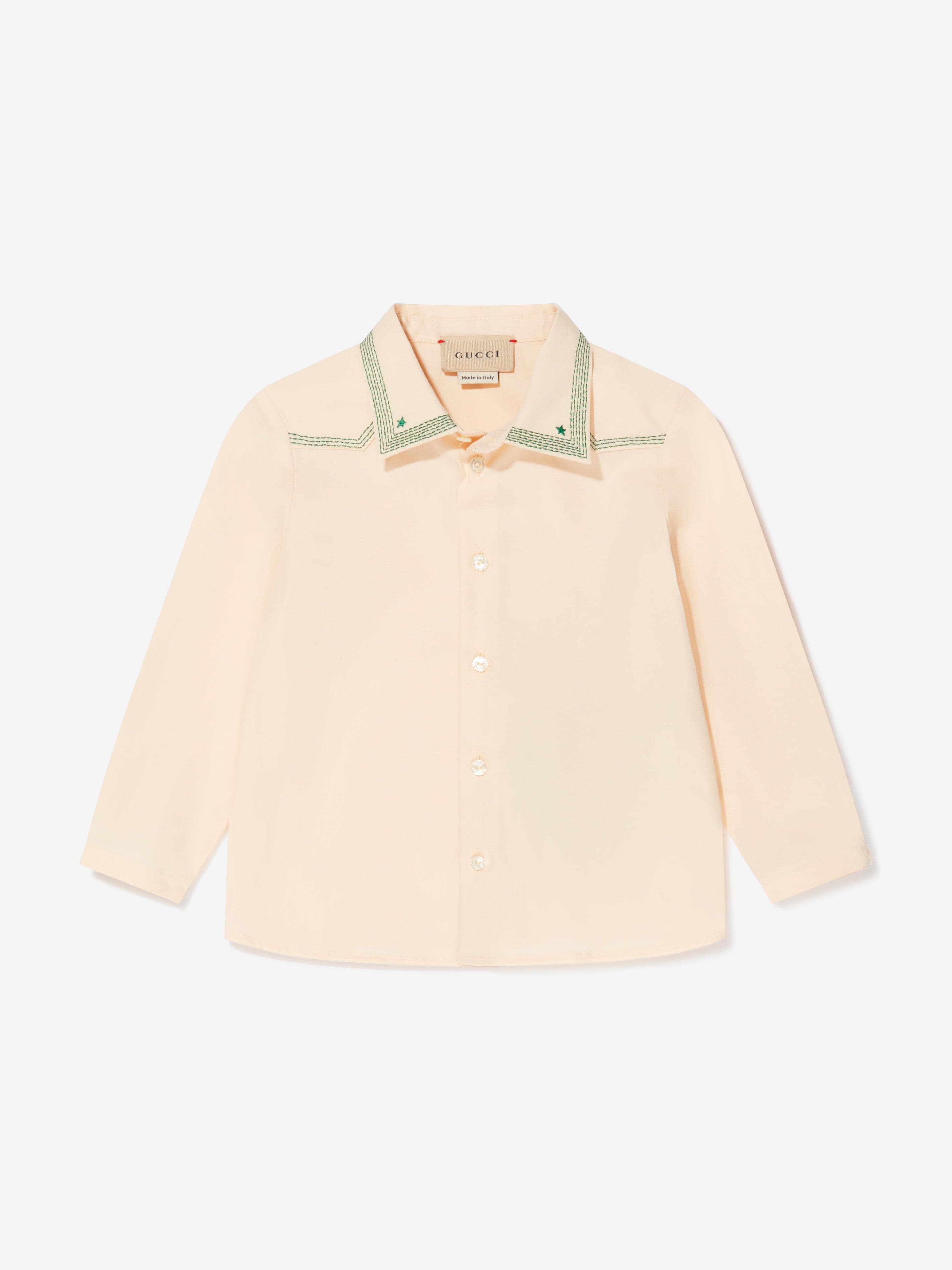 Gucci Baby Boys Embroidered Shirt