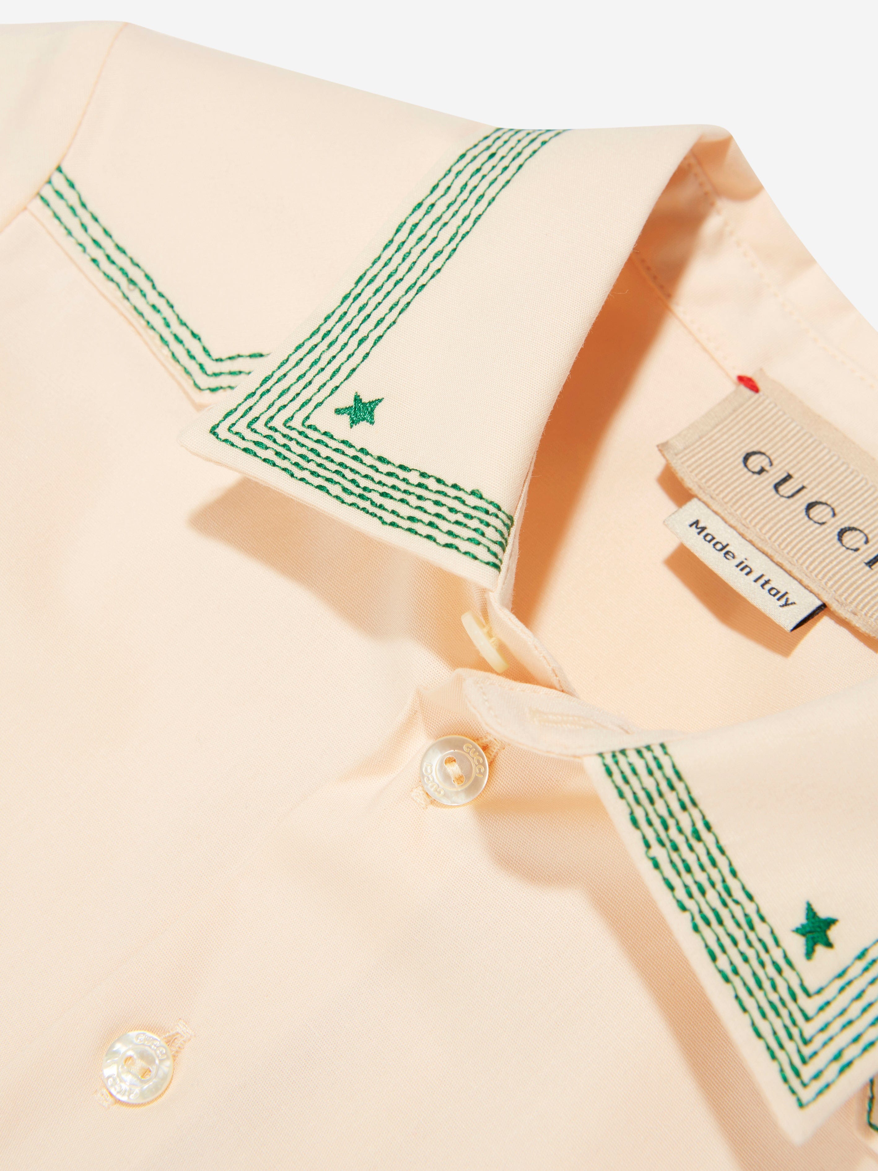 Gucci Baby Boys Embroidered Shirt