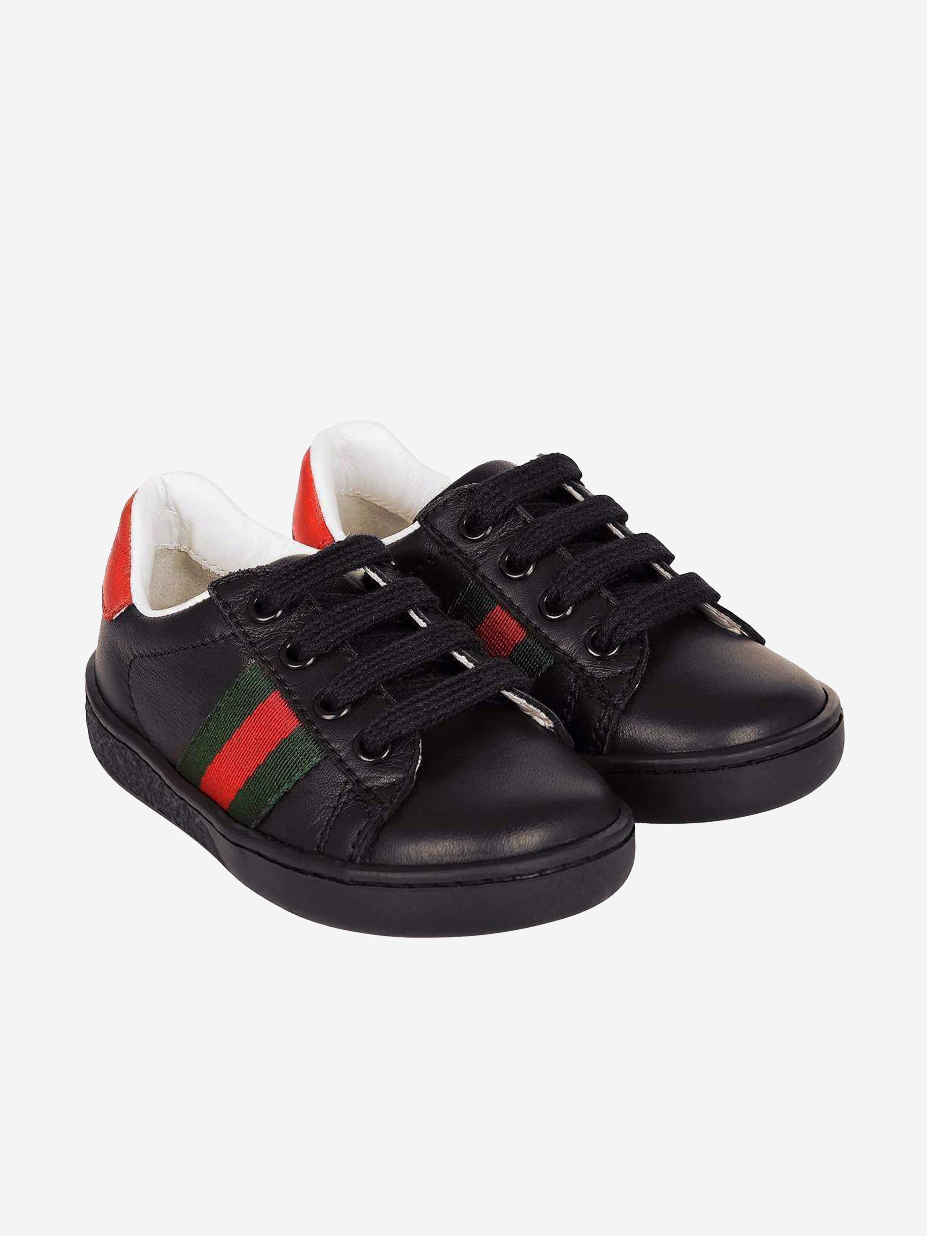 Gucci Unisex Leather New Ace Trainers