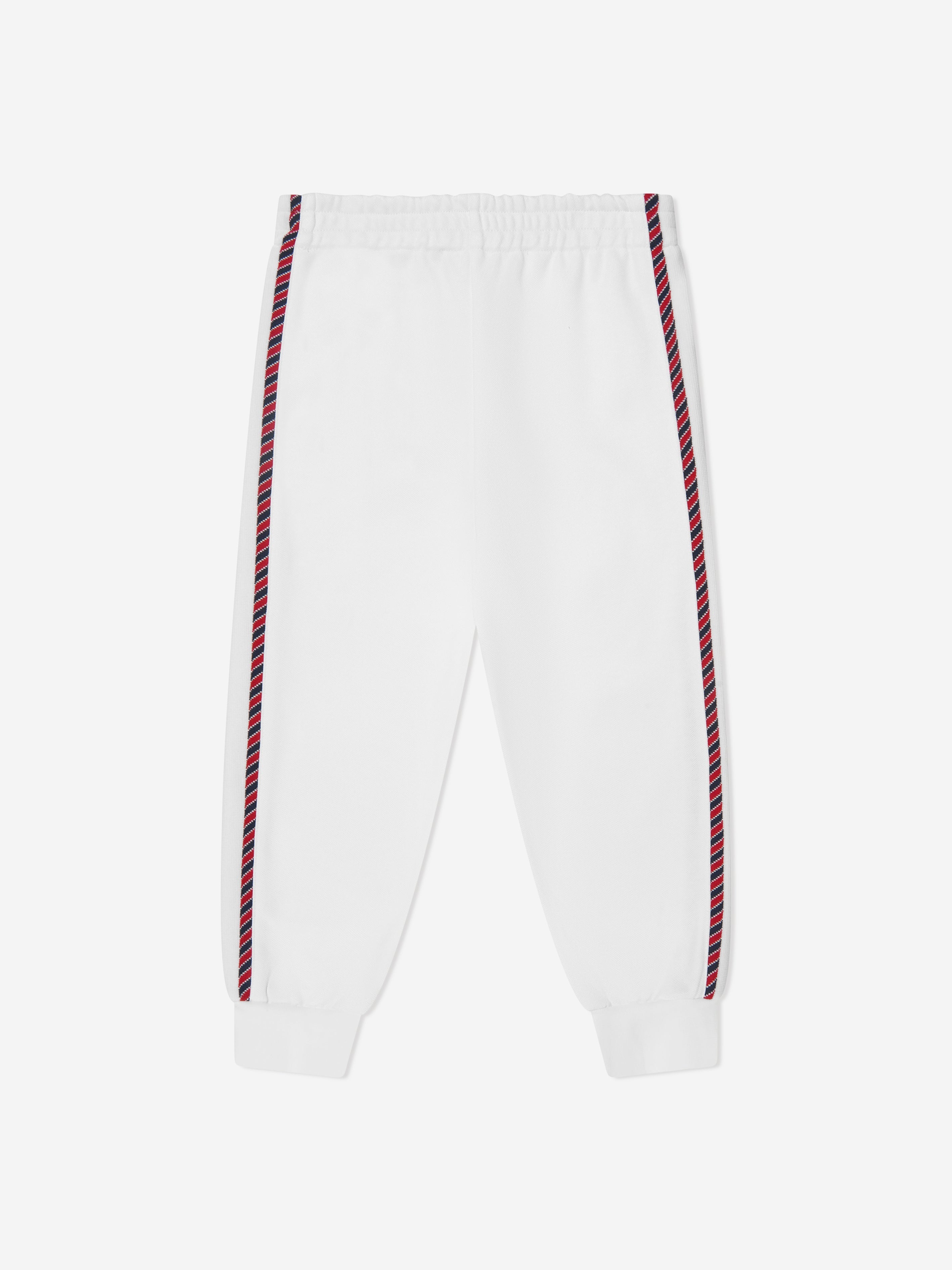 Gucci Girls Branded Joggers in White