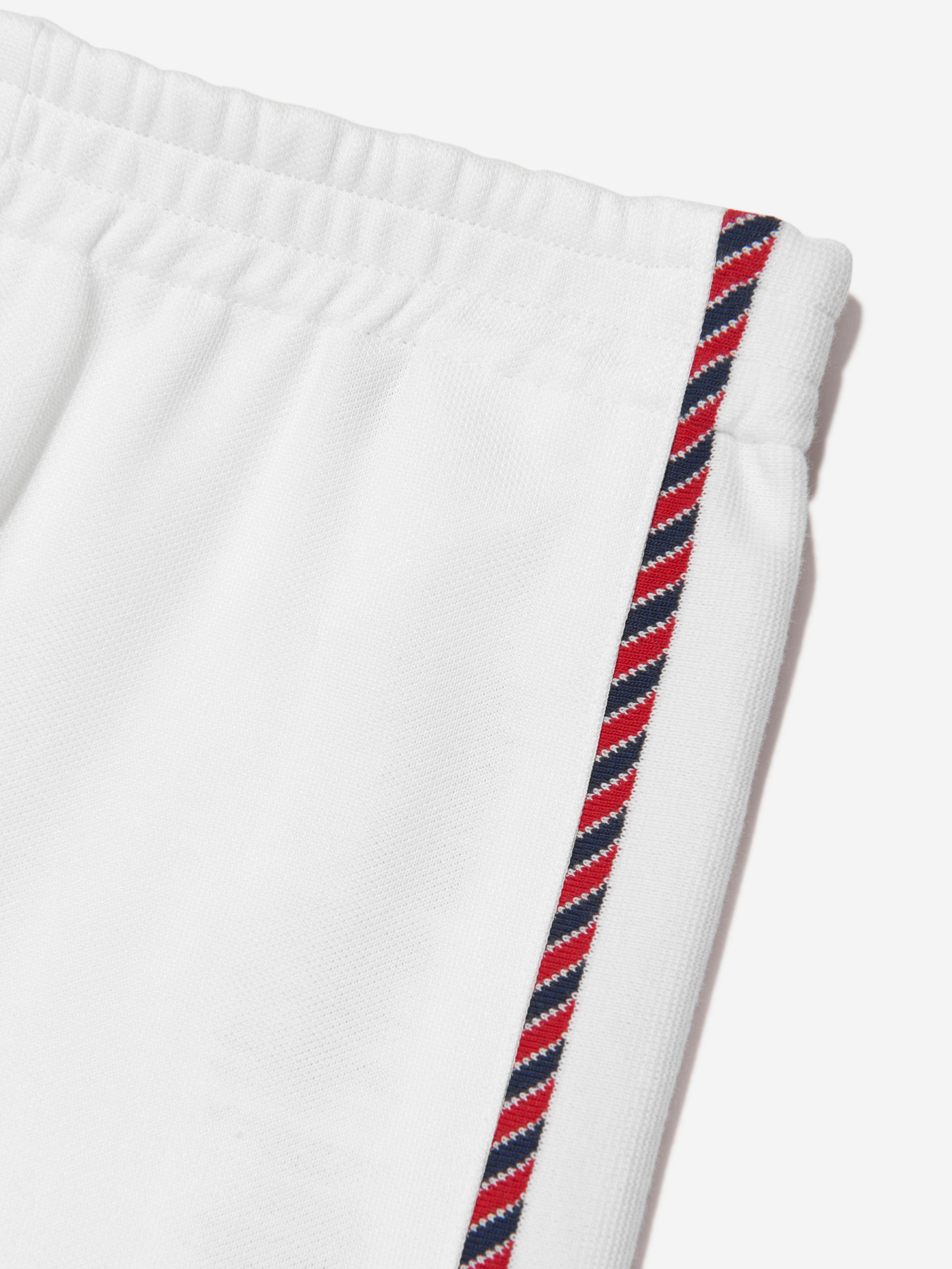 Gucci Girls Branded Joggers in White