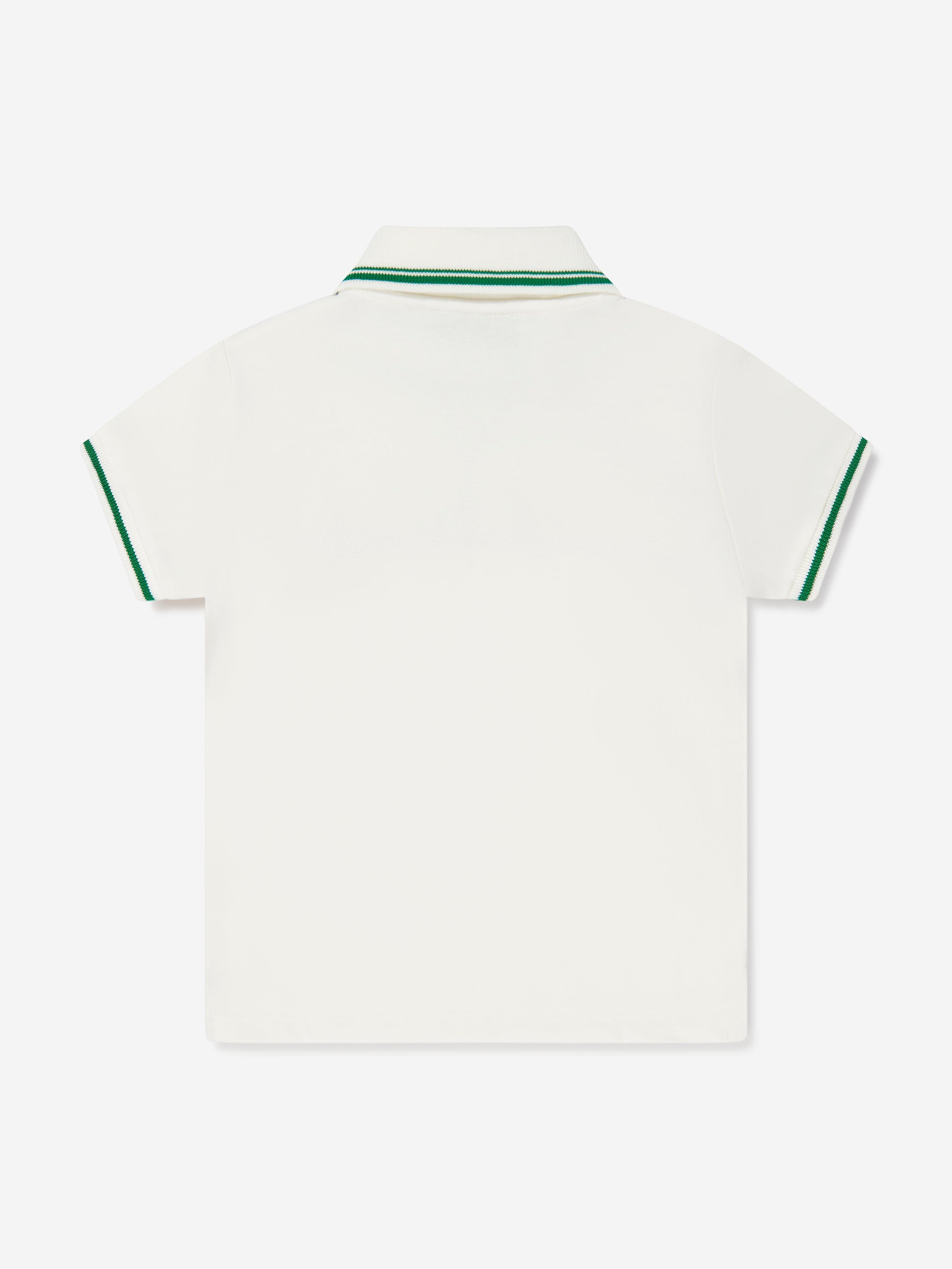 Gucci Baby Boys Logo Polo Shirt in White