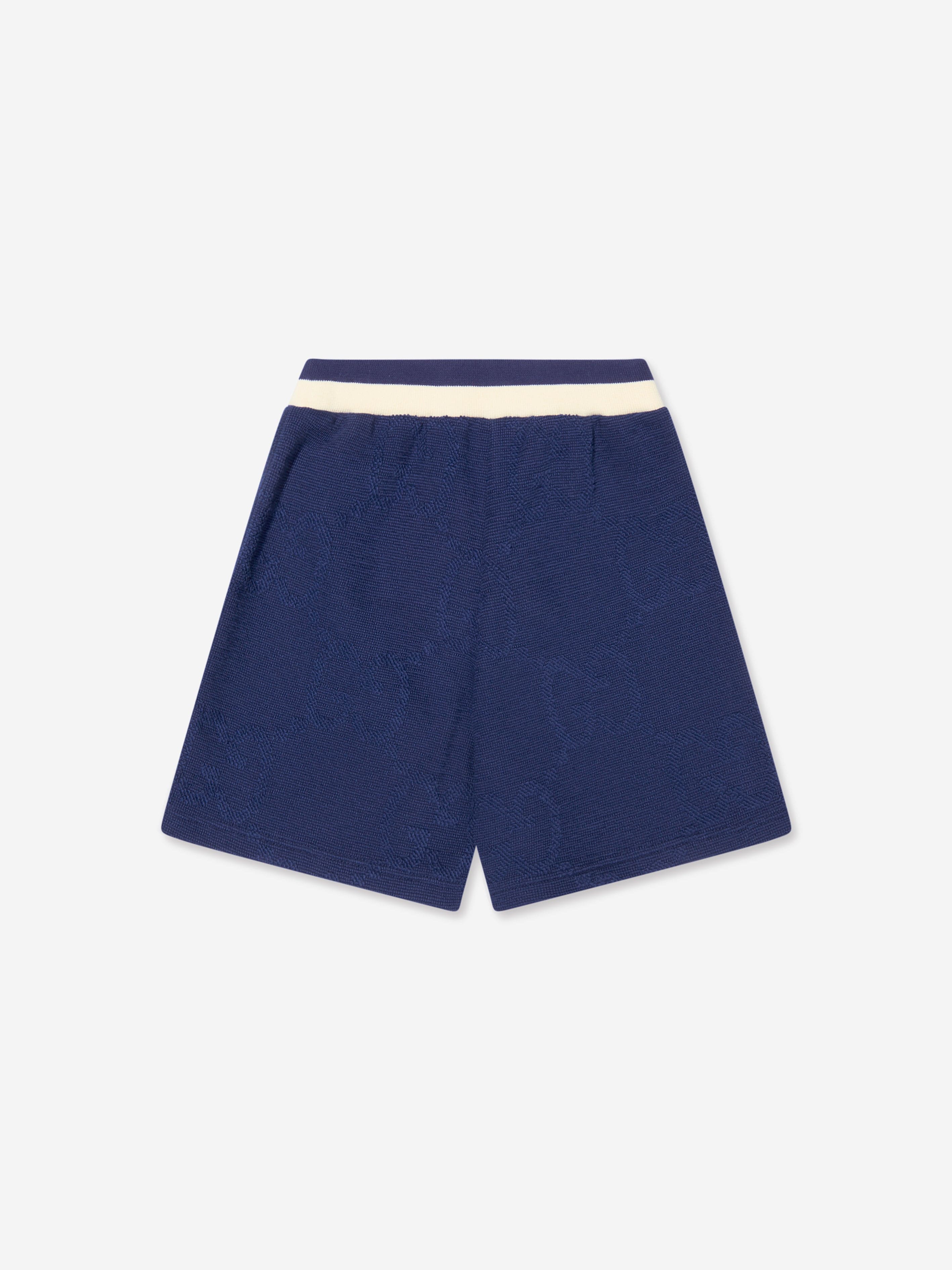 Gucci Boys Bermuda Short in Navy