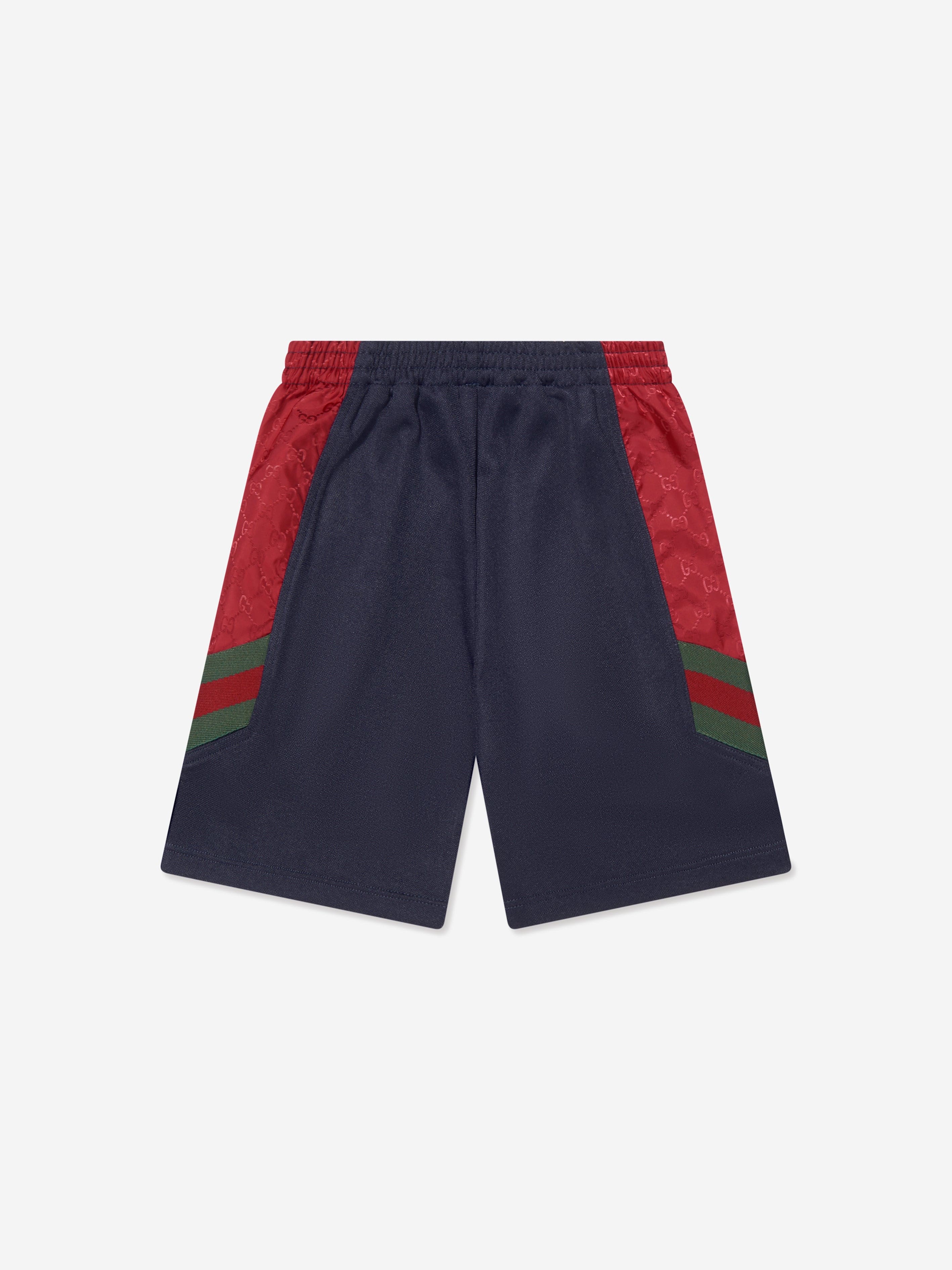 Gucci Boys Bermuda Shorts in Navy