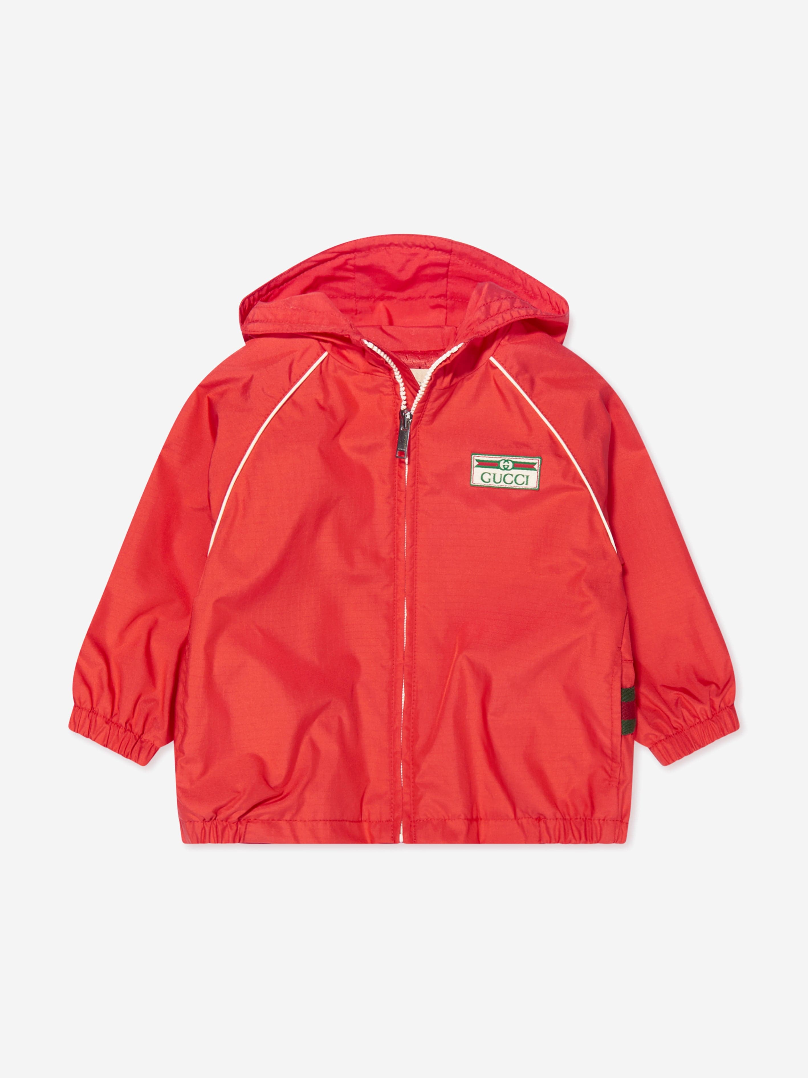 Gucci Baby Zip Up Jacket in Red