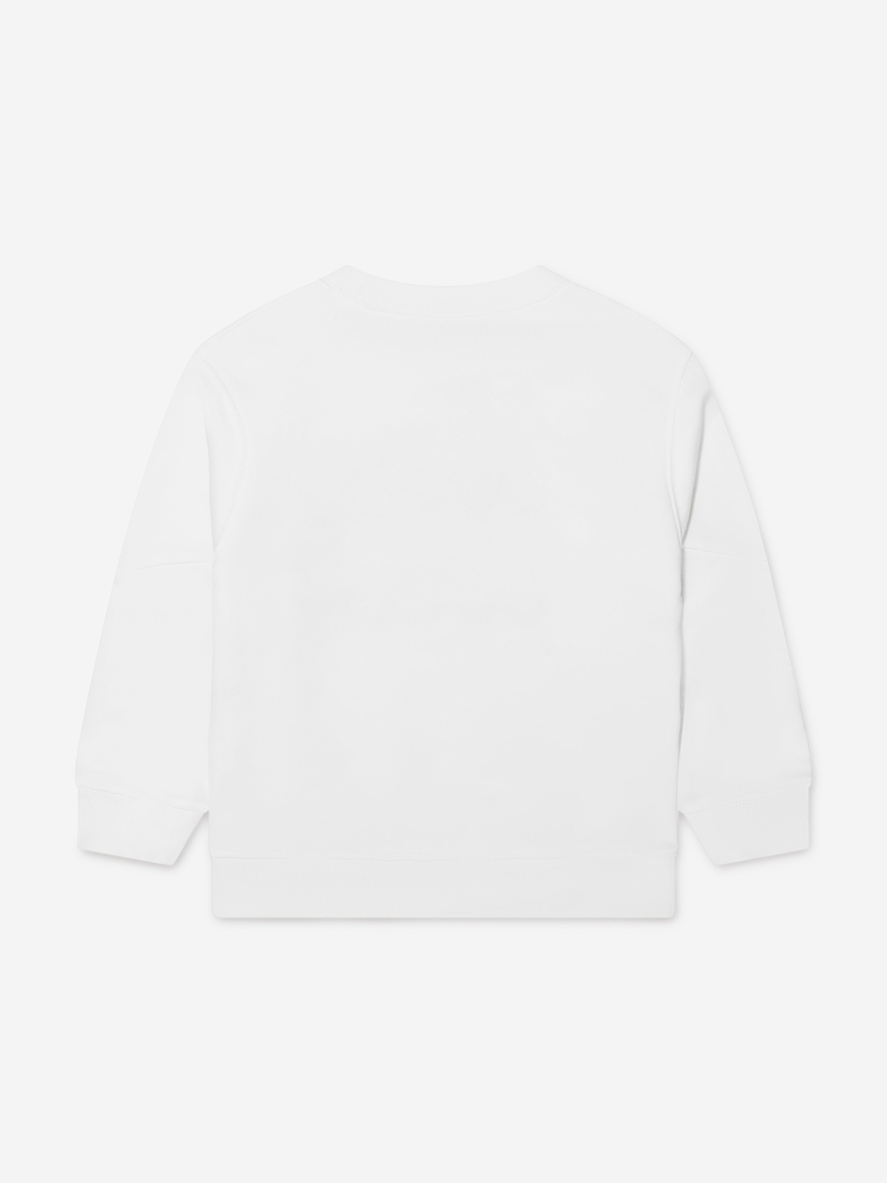 Gucci Kids Logo Sweatshirt in White