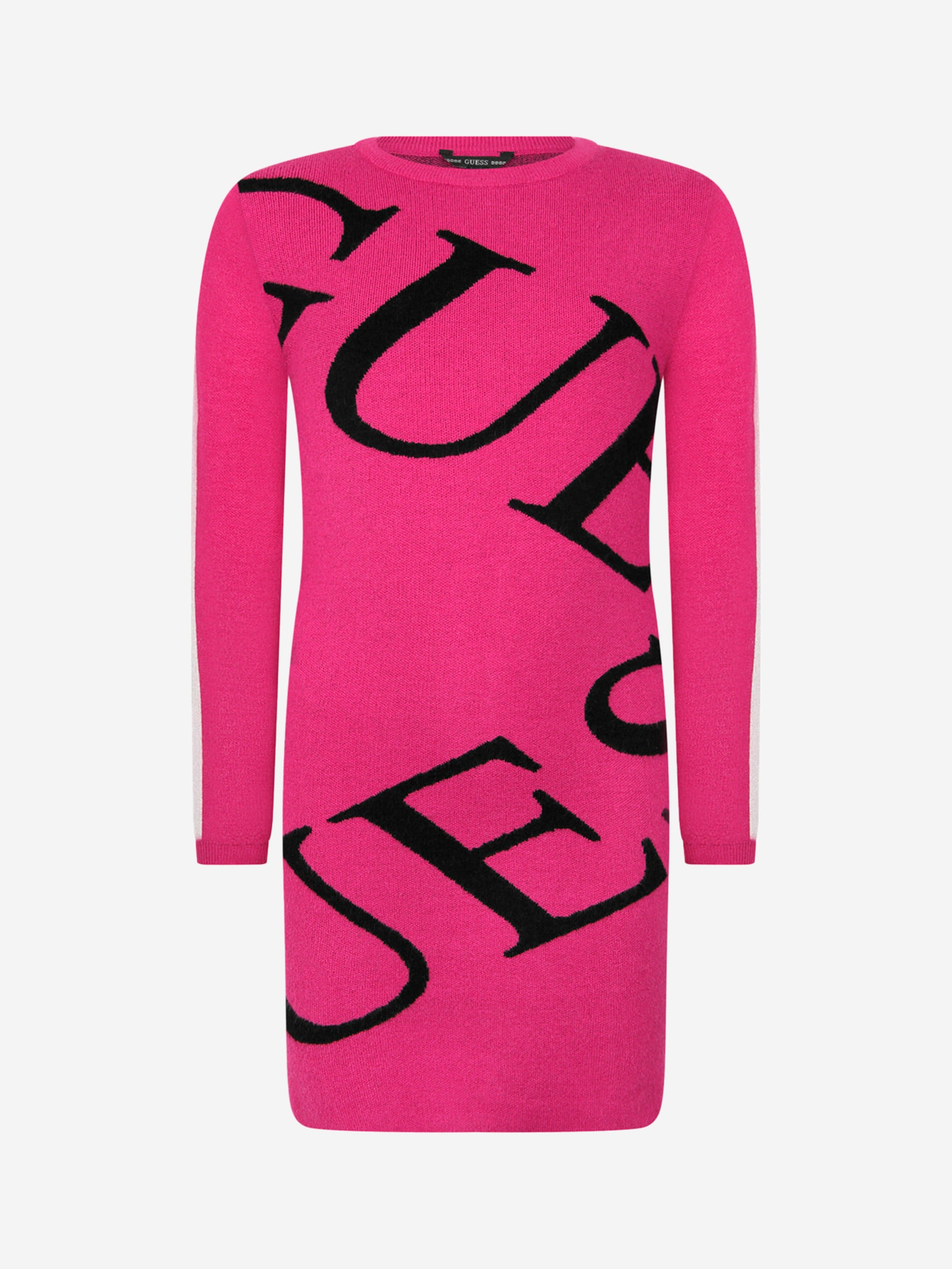 Guess Girls Knitted Logo Dress