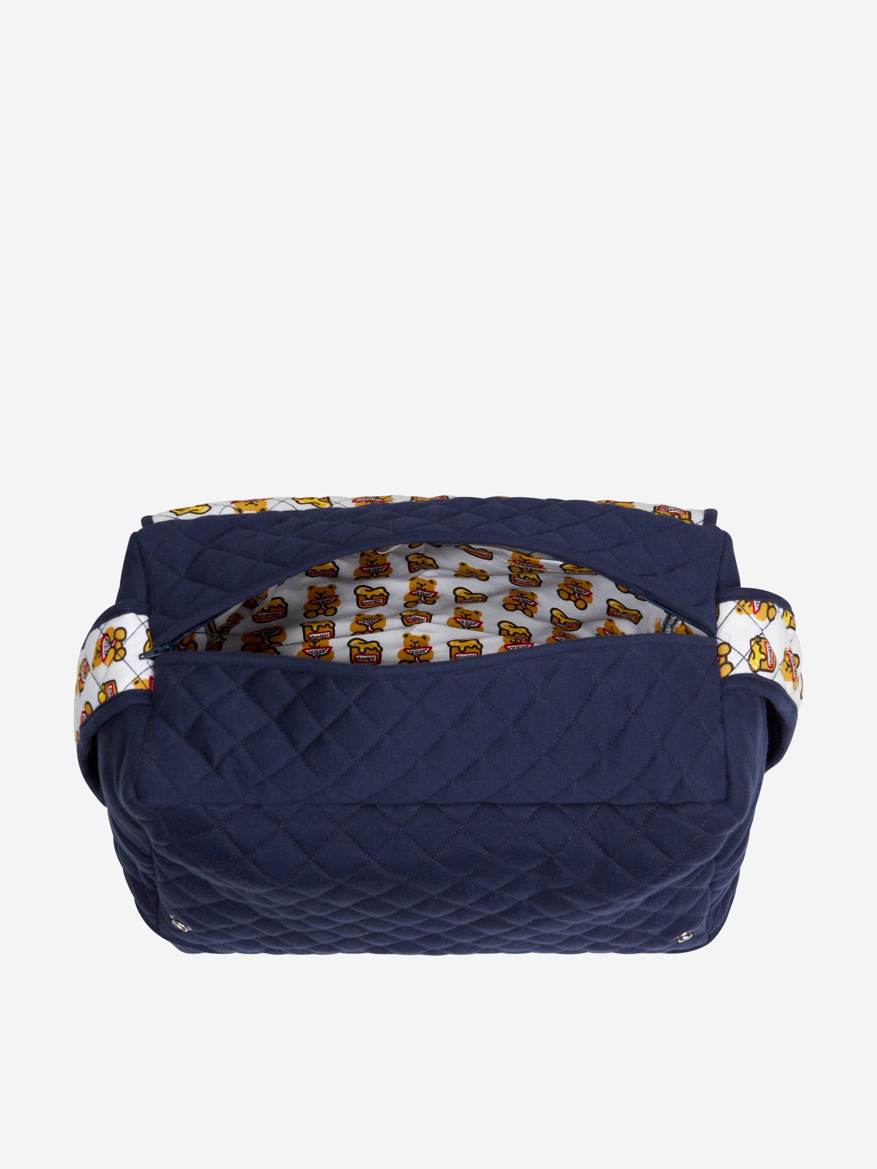 Guess Baby Bear Logo Changing Bag in Navy