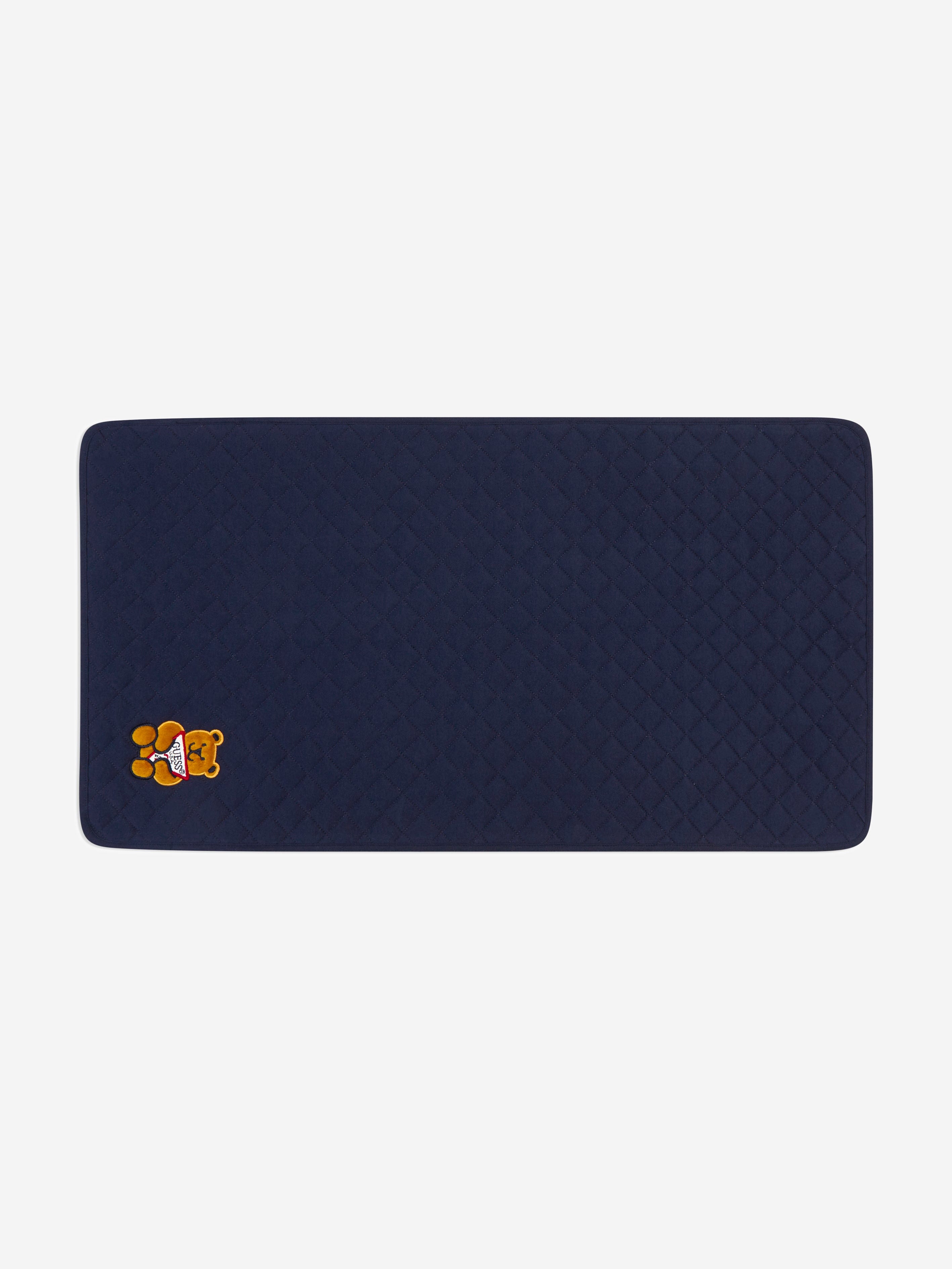 Guess Baby Bear Logo Changing Bag in Navy