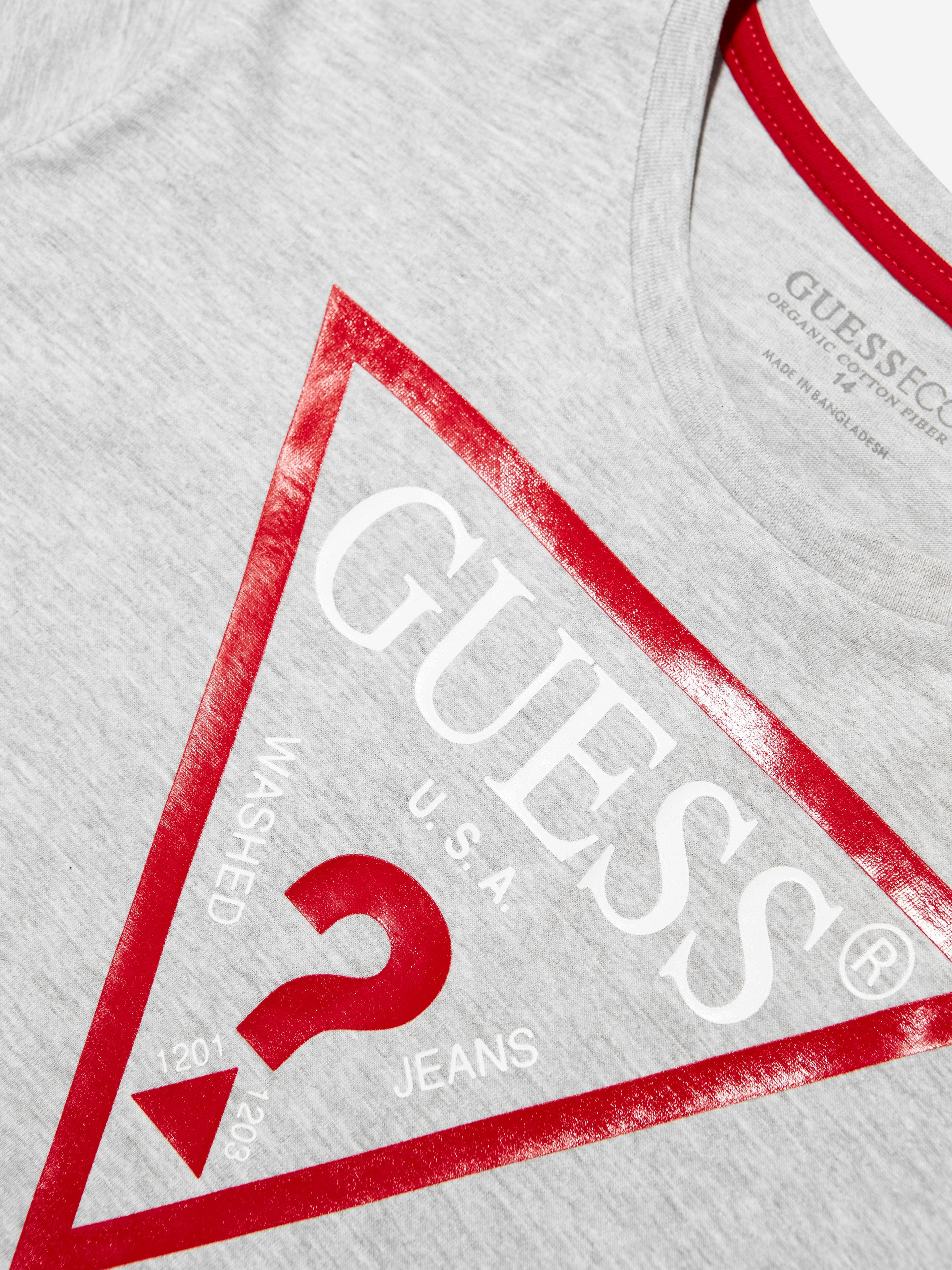 Guess Boys Logo Print T-Shirt