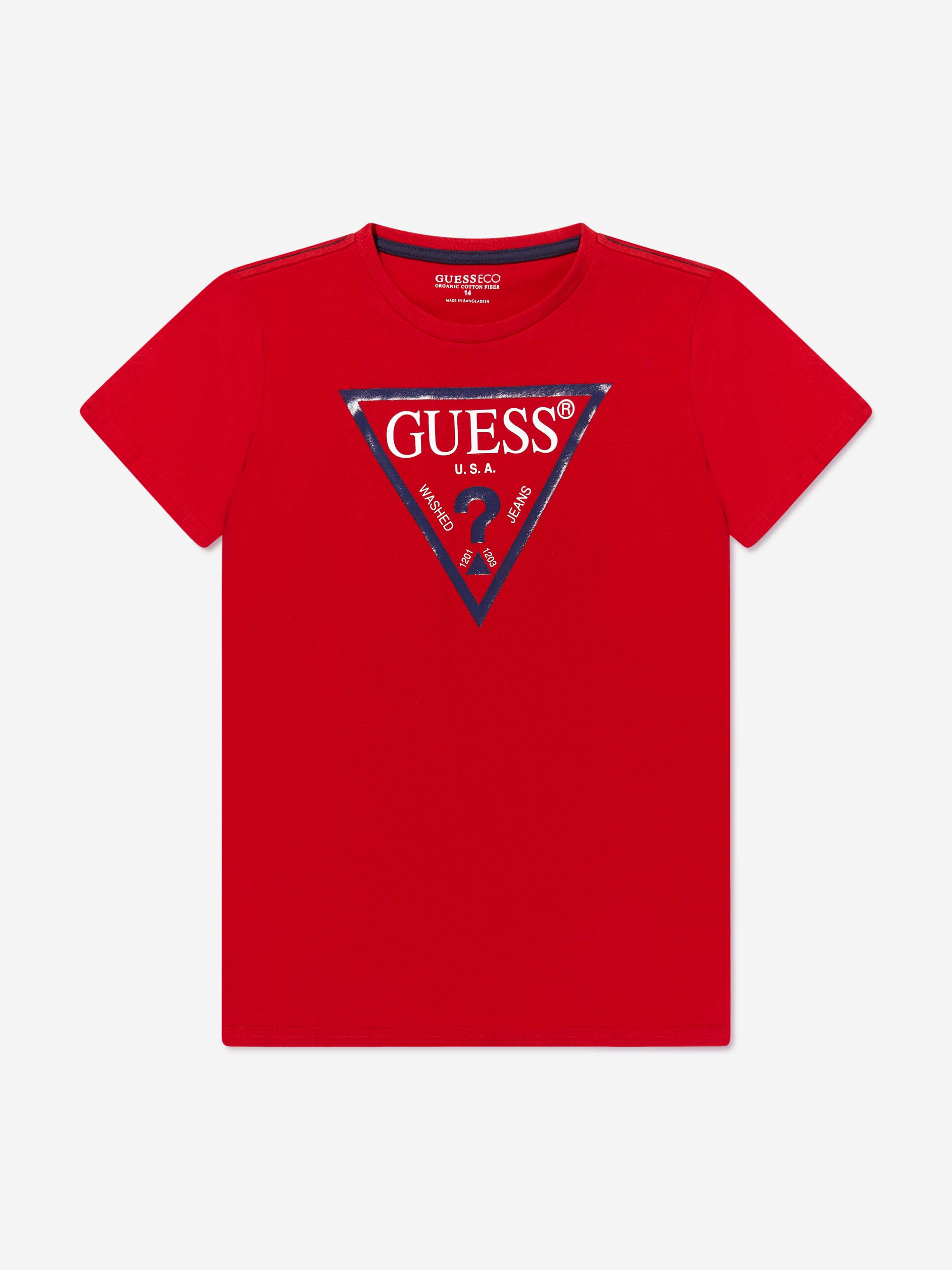 Guess Boys Logo Print T-Shirt