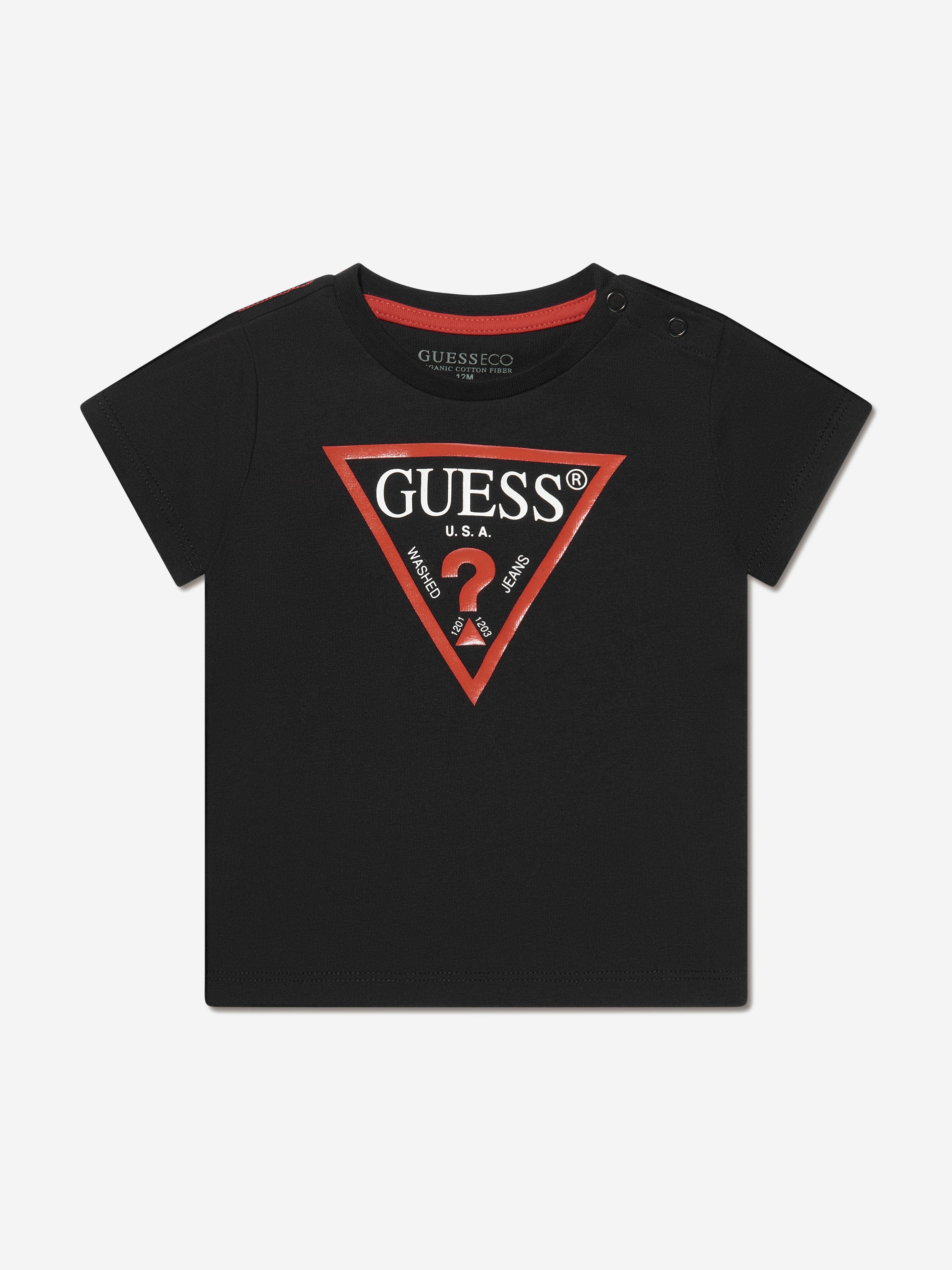 Guess Boys Logo Print T-Shirt