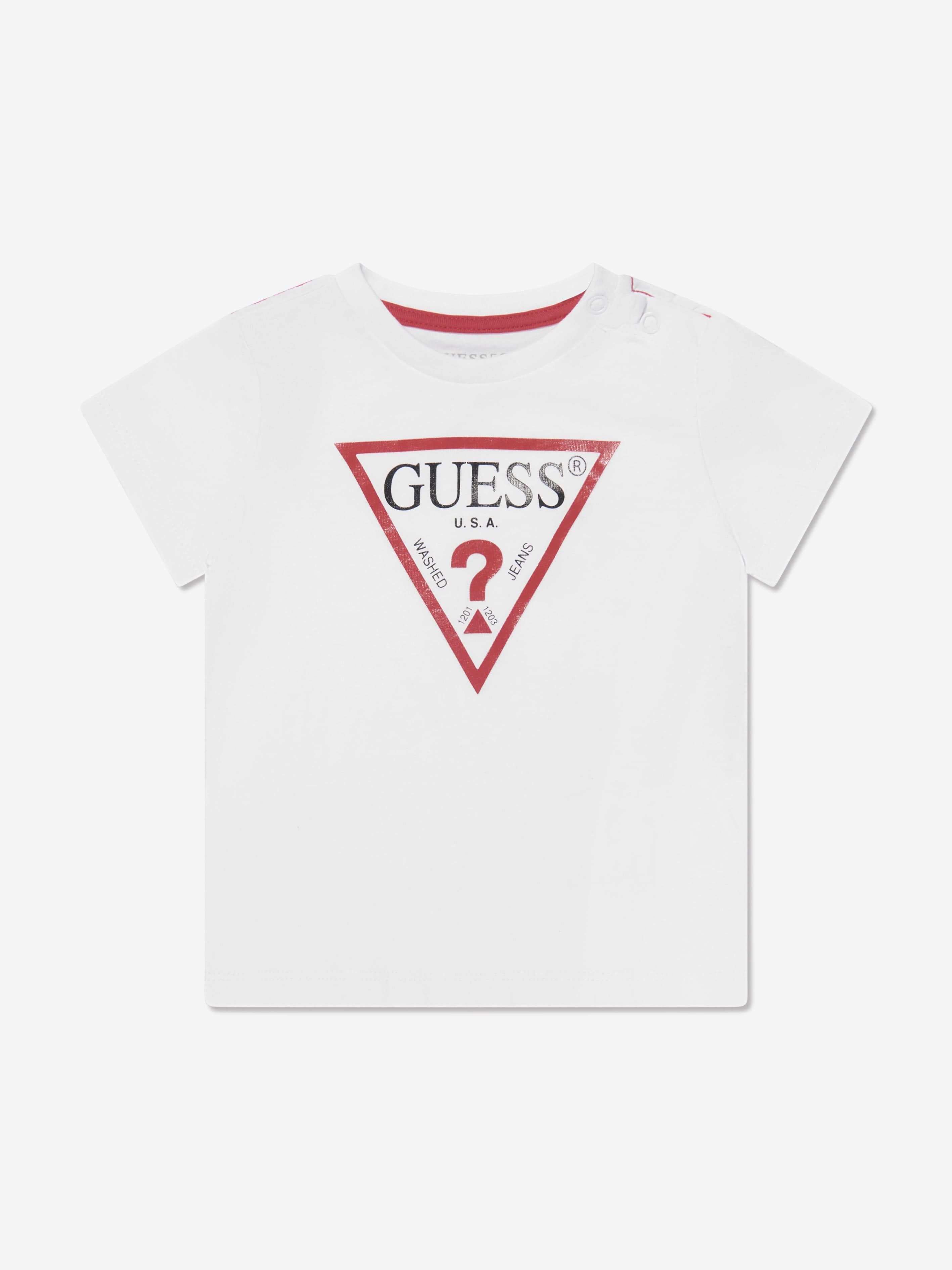 Guess Boys Logo Print T-Shirt