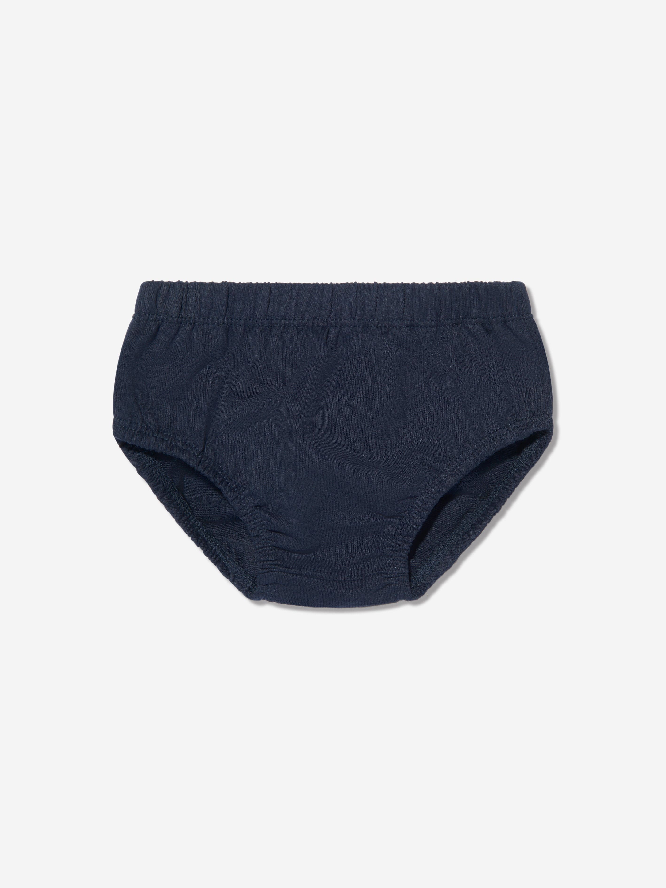 Guess Baby Girls Dress With Knickers in Navy