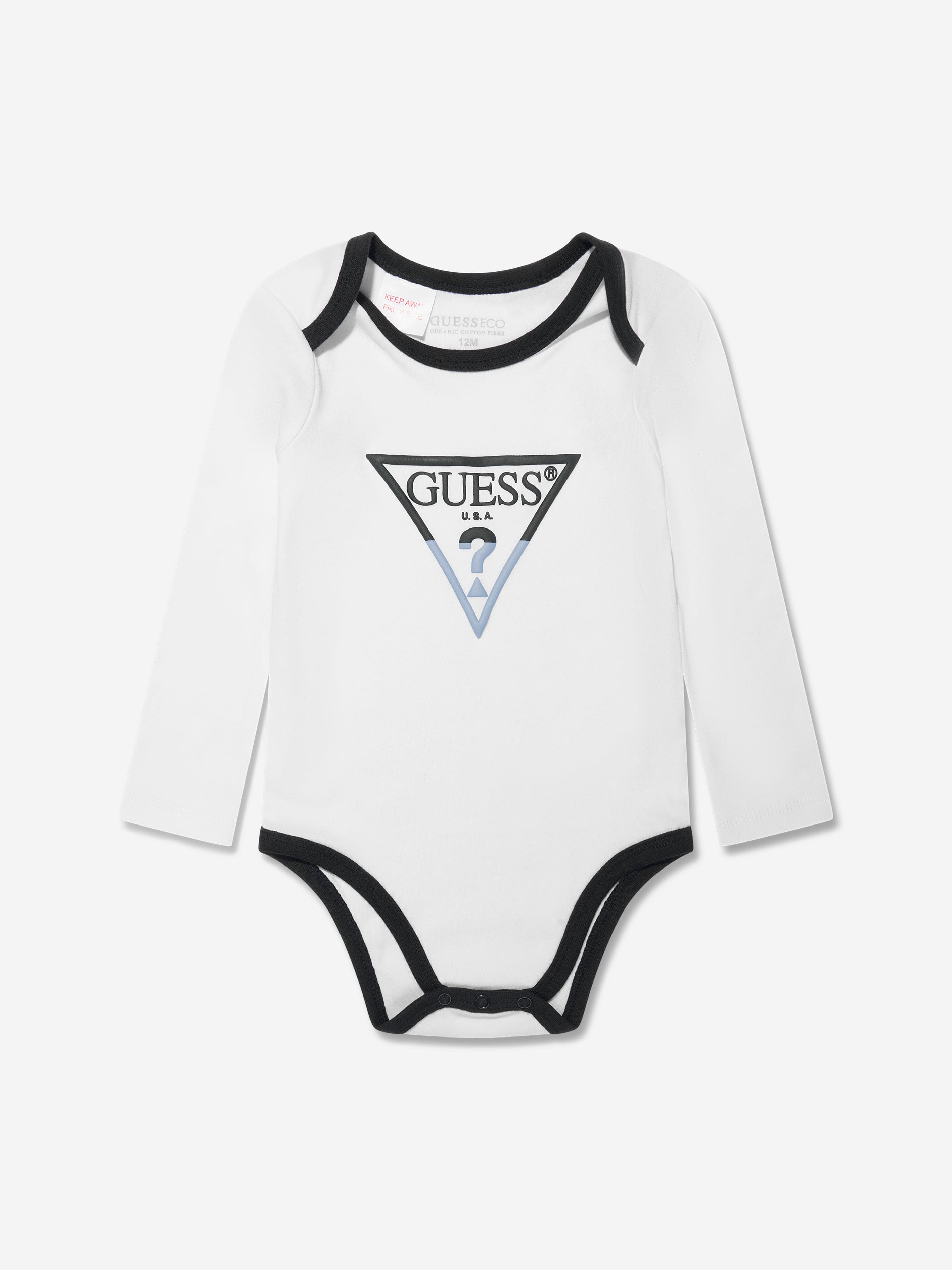 Guess Baby Boys Sweatshirt Pant And Body Set in Blue