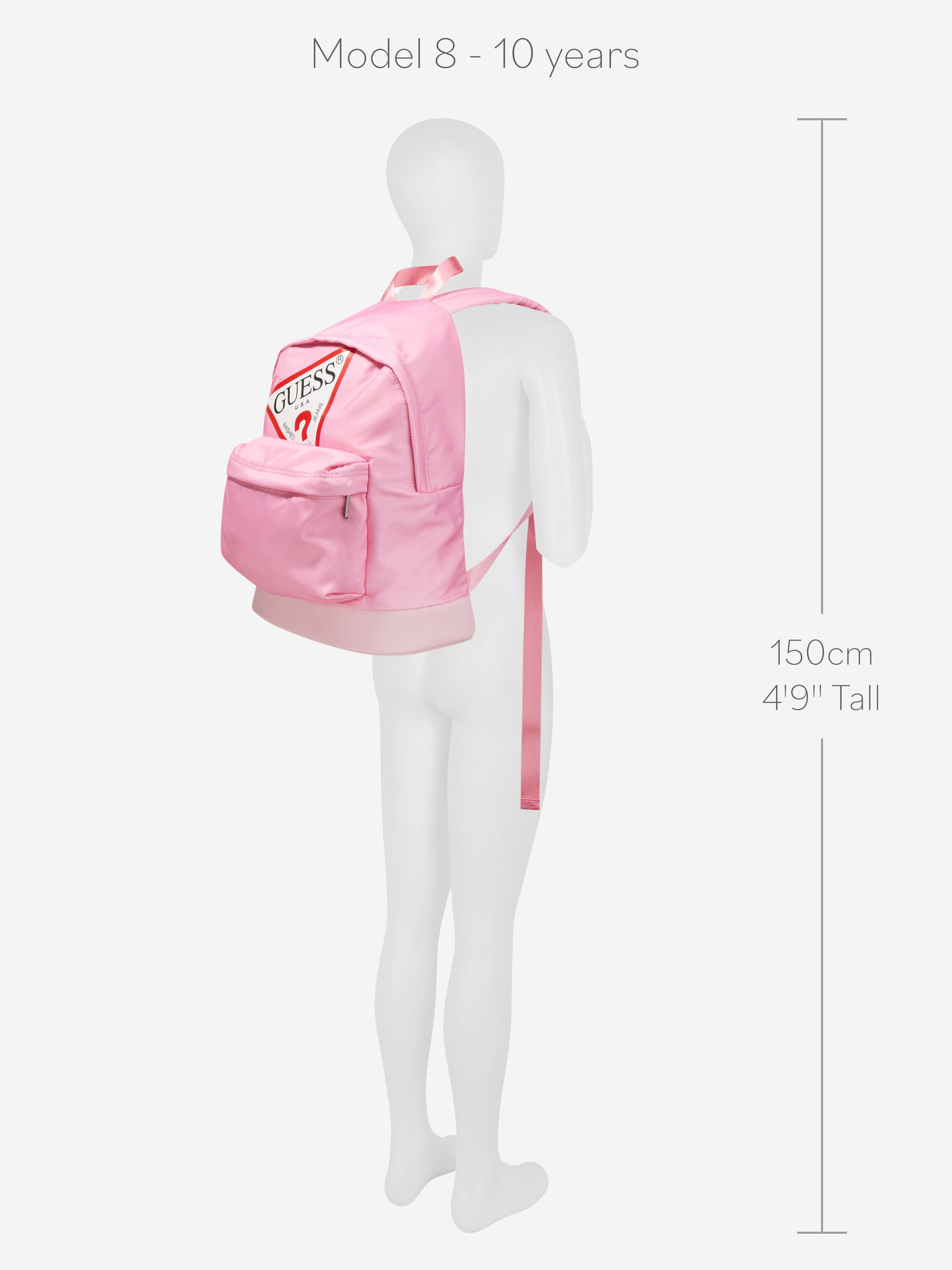 Guess Girls Logo Backpack in Pink